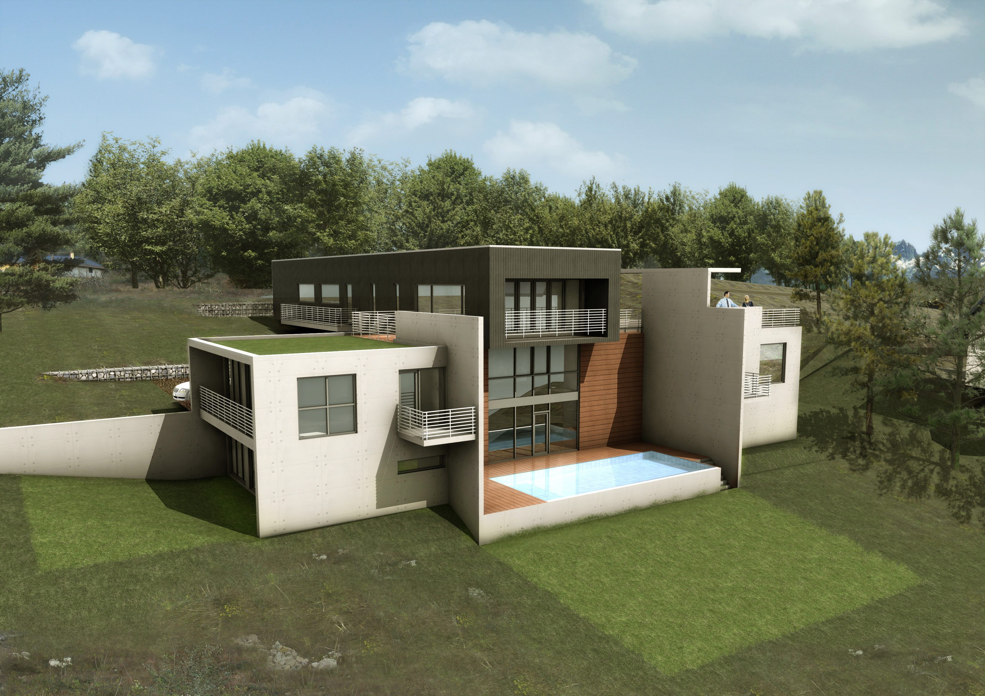 Letellier House Chambery France by Team Design Architectes Architizer