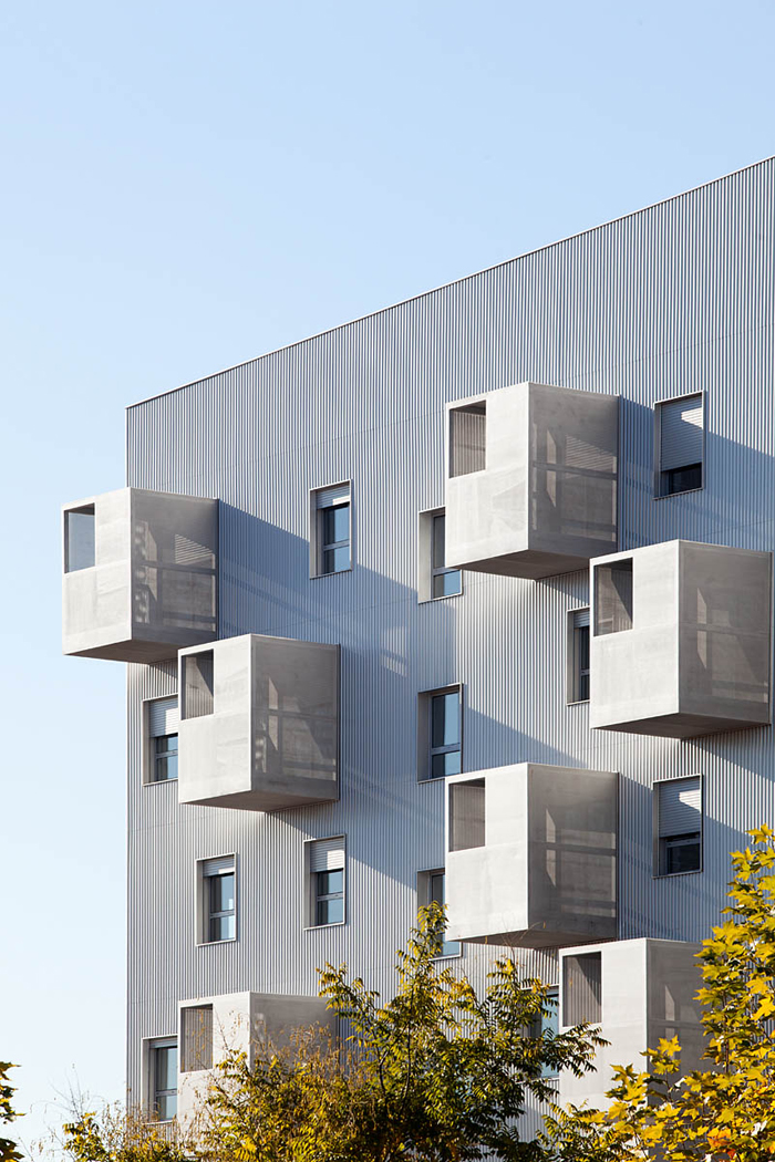 168 social housing in Madrid Architizer