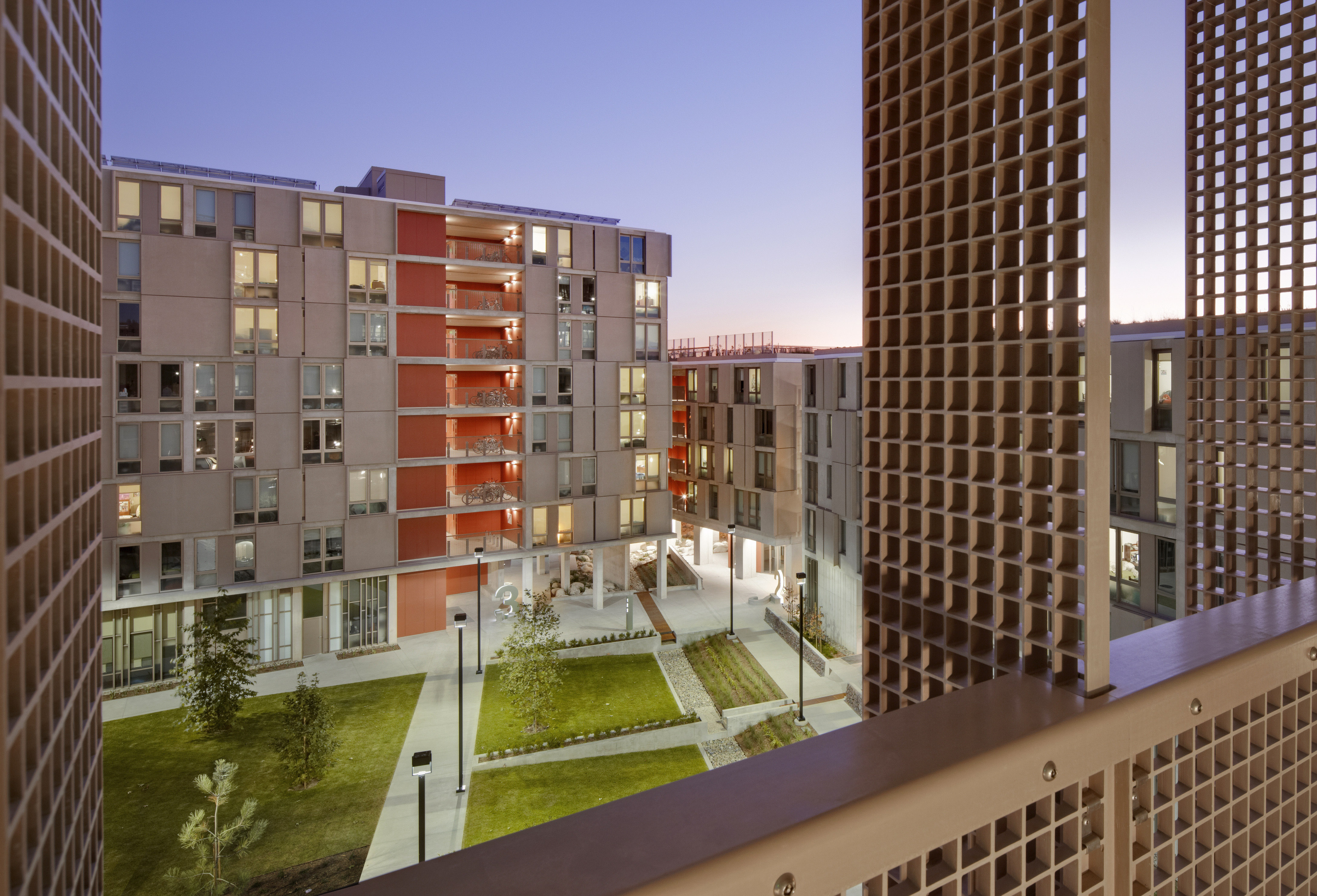 Urban Landscape UCSD Keeling Apartments Architizer