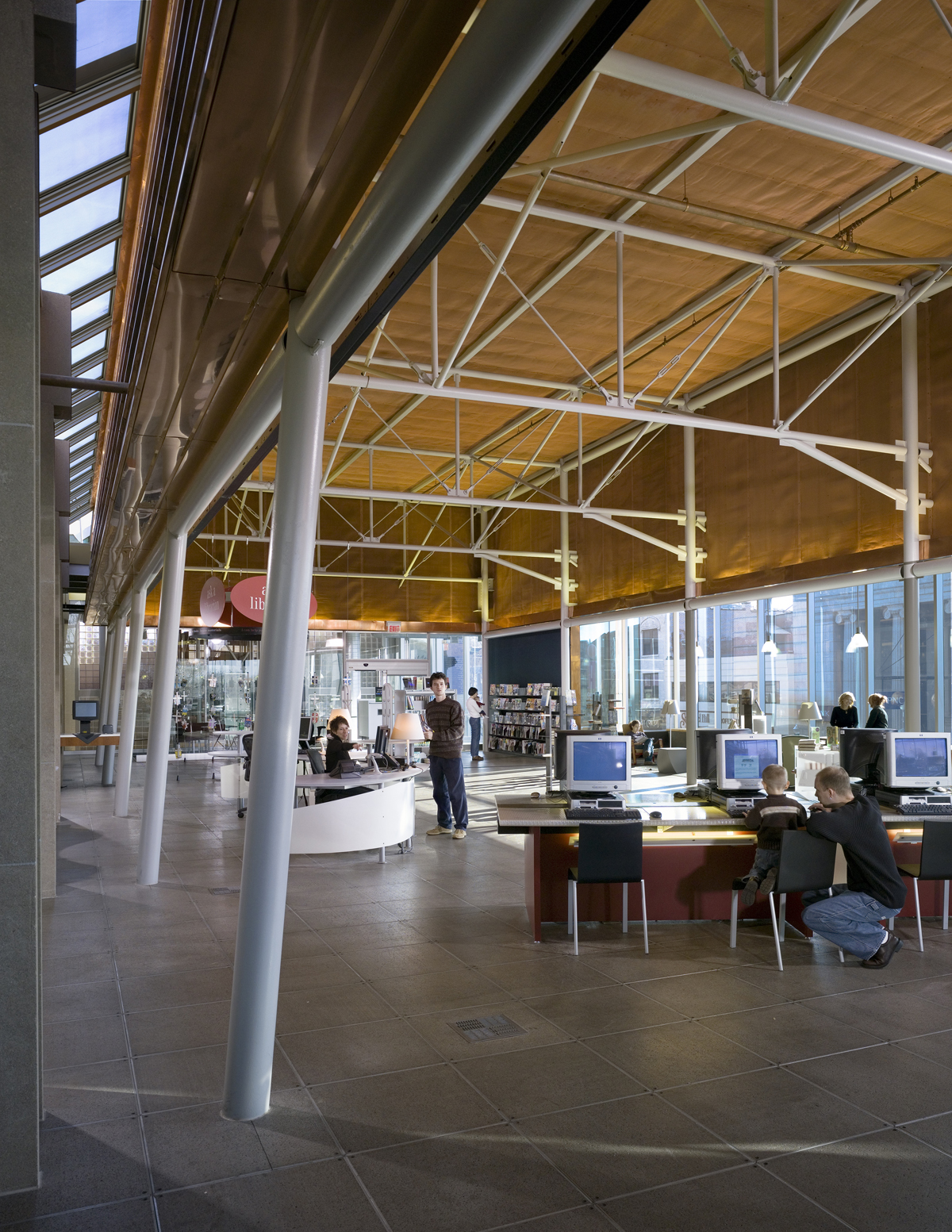 Carnegie Library of Pittsburgh at Squirrel Hill by Front Studio Architizer