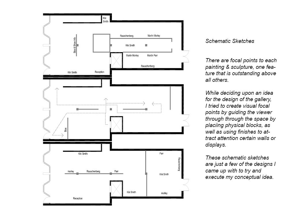 Interior Design 1 - Gallery/ Exhibition Design - Architizer