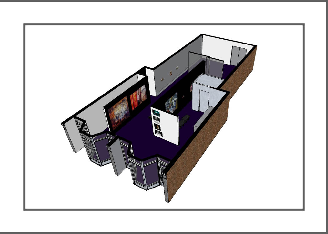 Interior Design 1 - Gallery/ Exhibition Design - Architizer