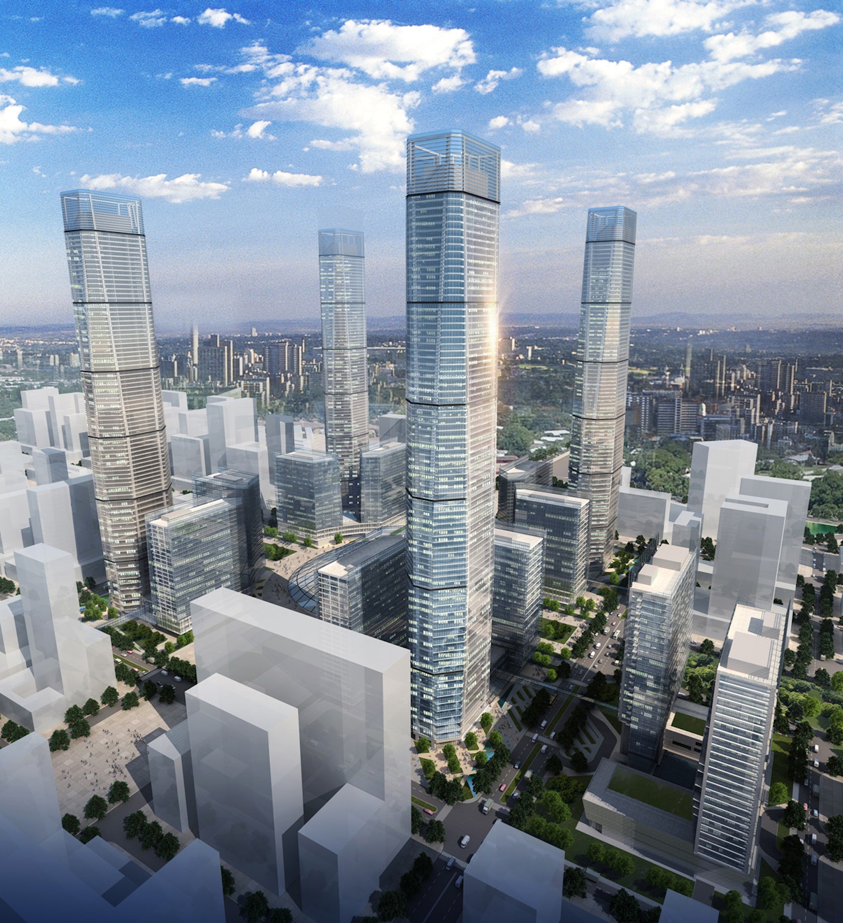 Changchun Southern New City Center Architizer