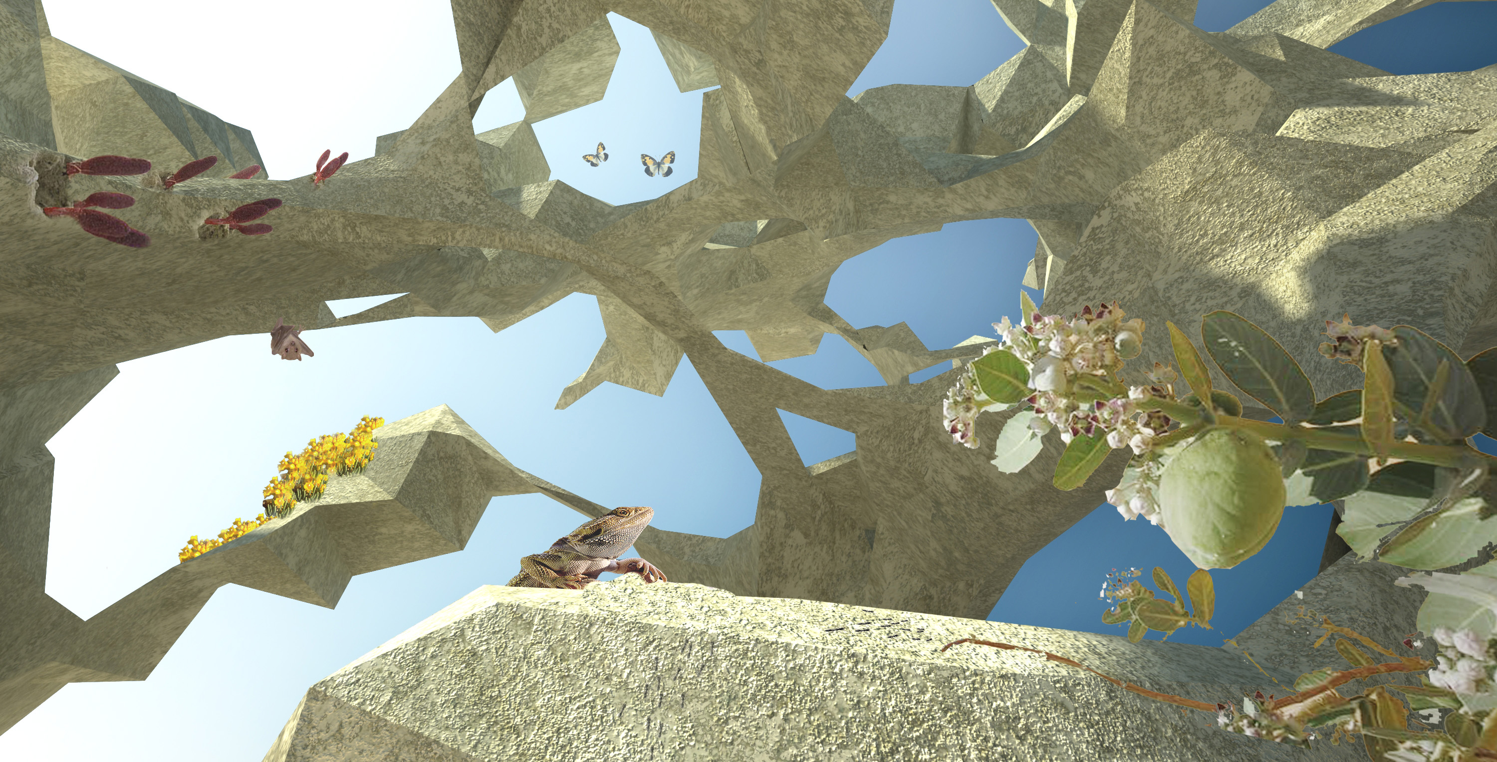 LAND ART GENERATOR INITIATIVE COMPETITION Sediment Spores Architizer