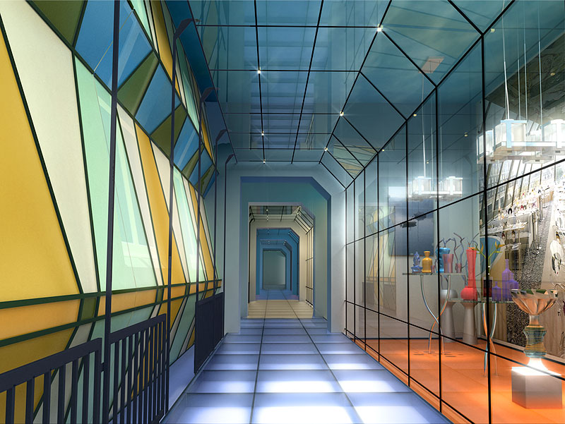 Museum of glass by ROMANOV ARCHITECTS STUDIO/St. PETERSBURG INSTITUTE