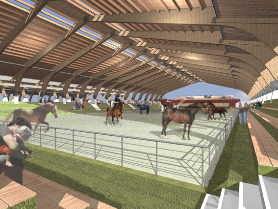equestrian center Architizer