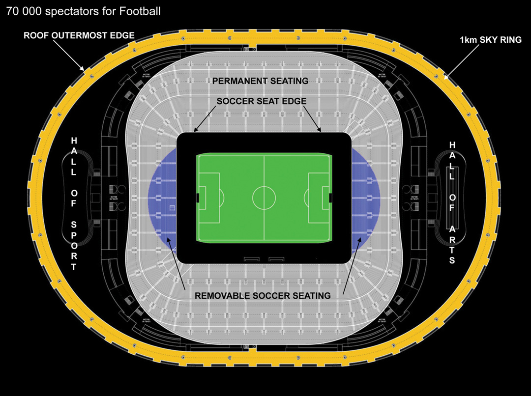 Kings Park Iconic Stadium, Durban Architizer