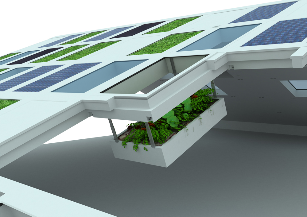 S5 MODULAR ROOF SYSTEM " Ytong Roof and Sustainability" Competition