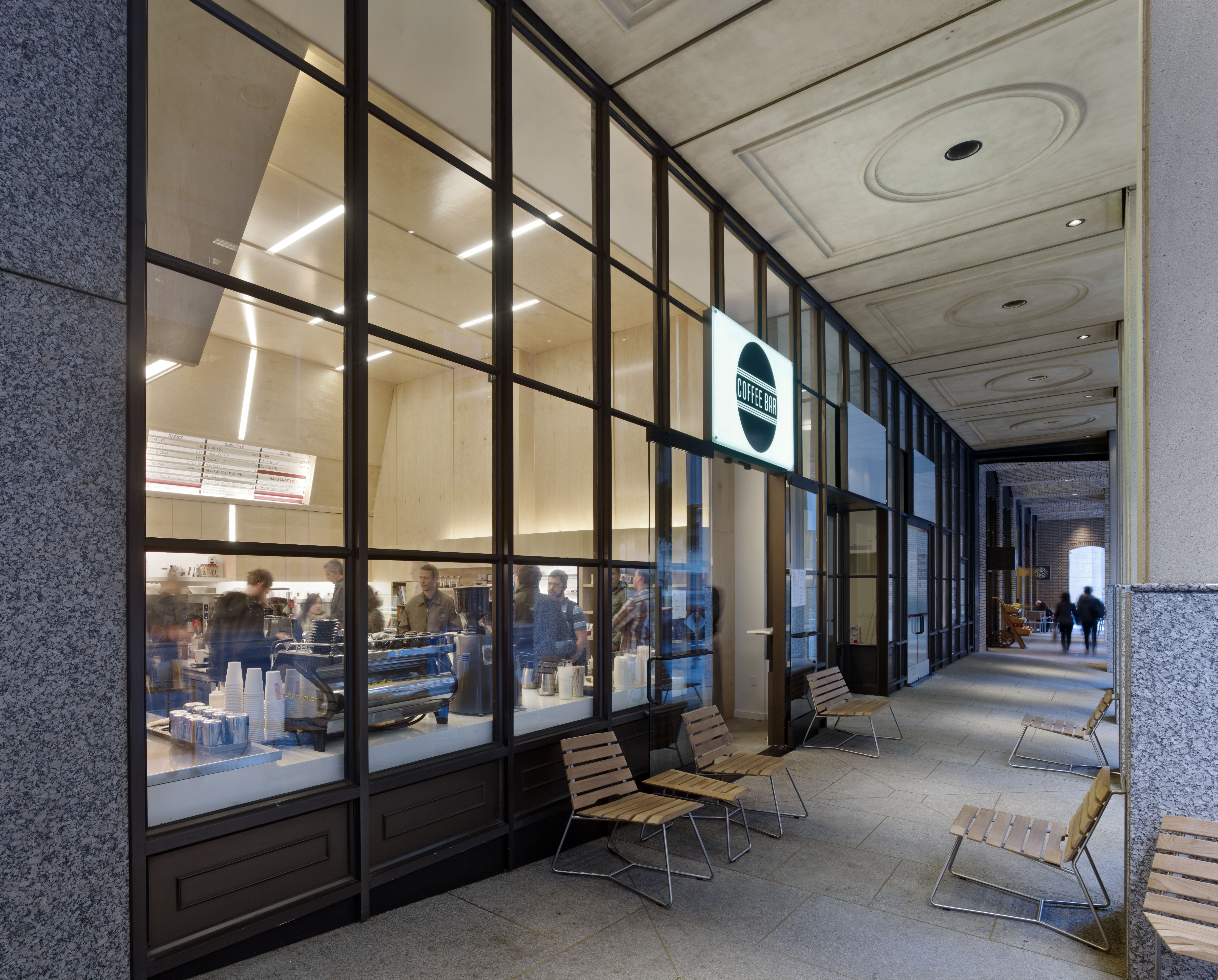 Coffee Bar 101 Montgomery, San Francisco by jones haydu Architizer