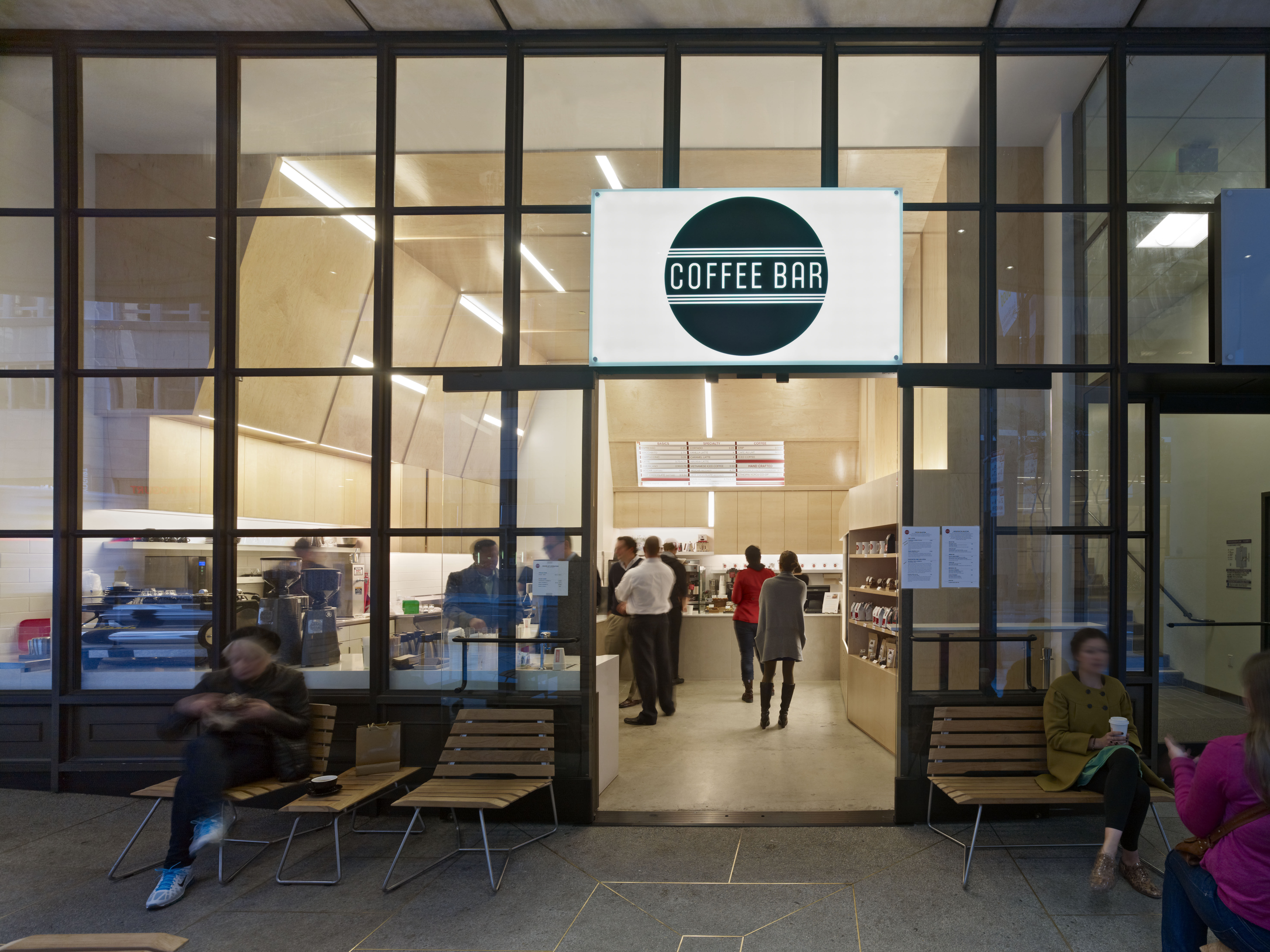 Coffee Bar 101 Montgomery, San Francisco by jones haydu Architizer