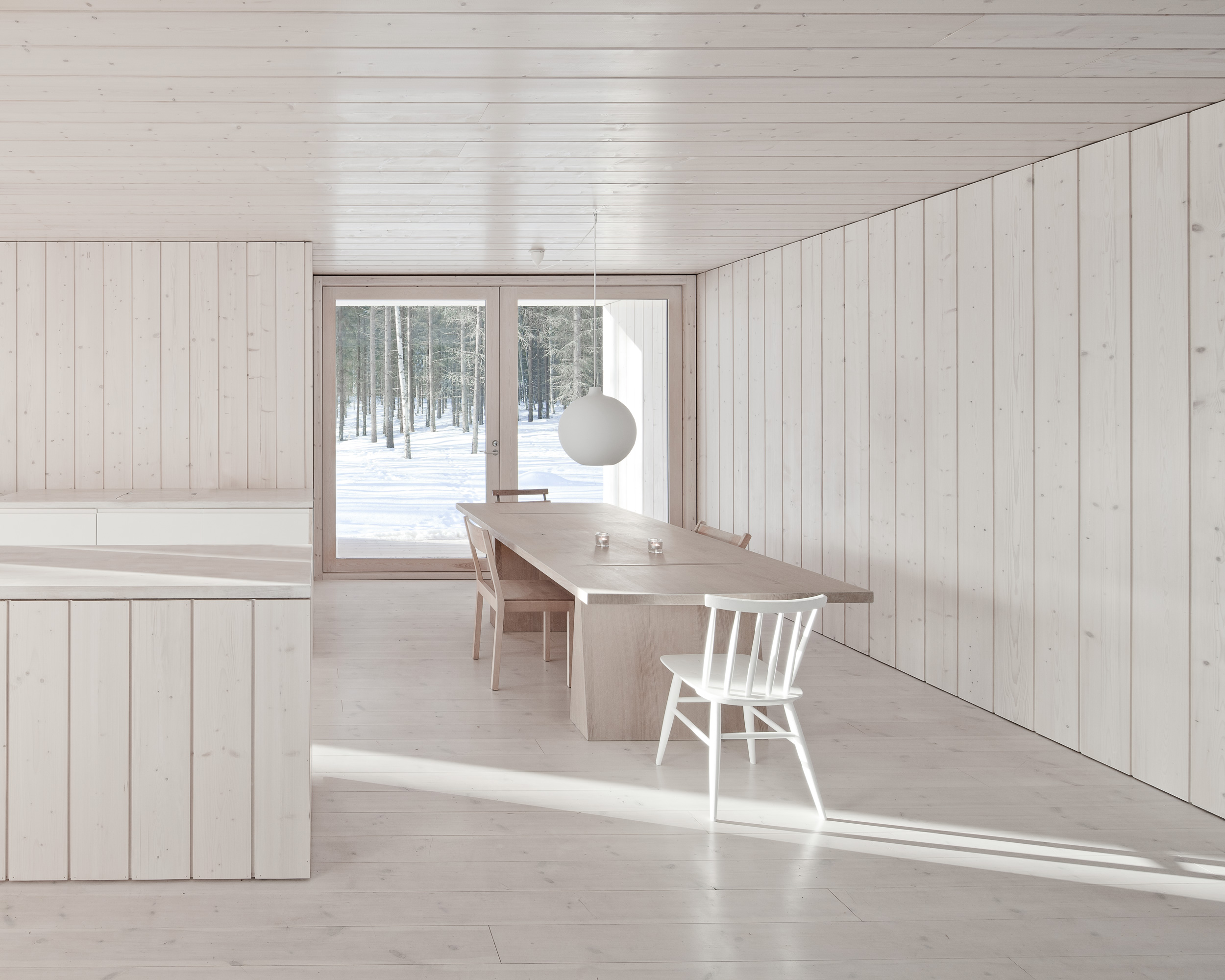 Минималистичный домик, Avanto Architects (Виррат, Финляндия)