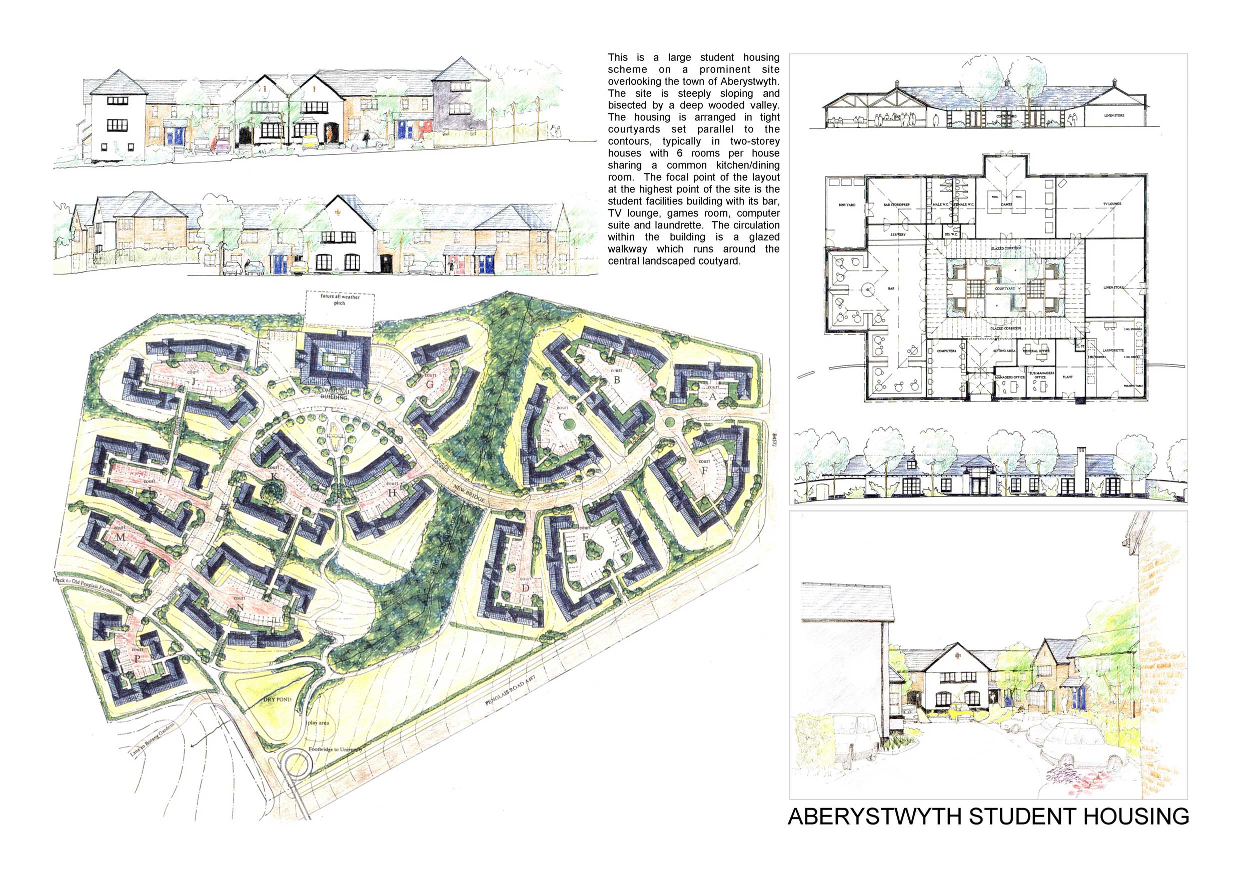 Aberystwyth Student Housing by ESHA architects Architizer