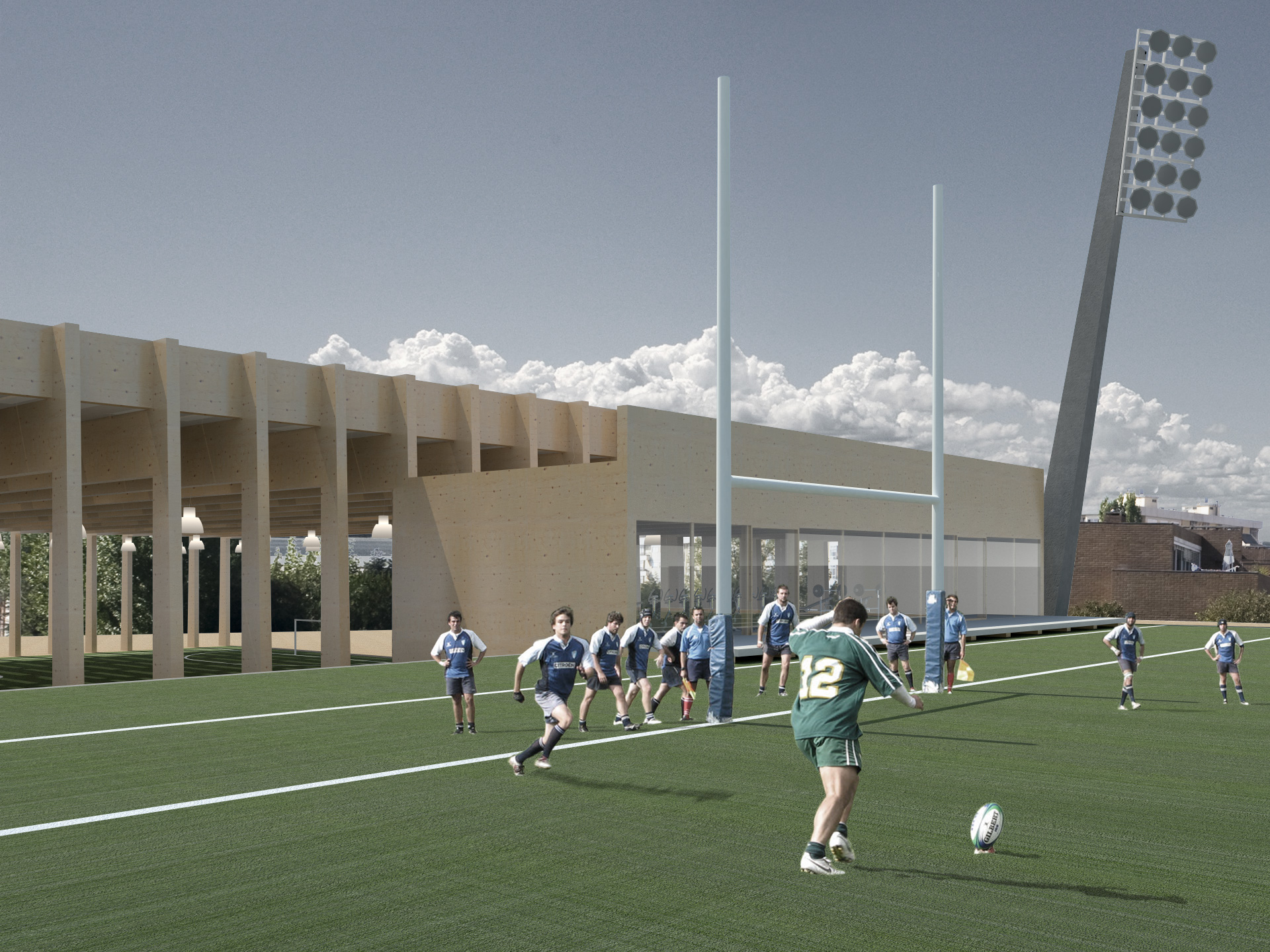 Rugby Sports Center Architizer