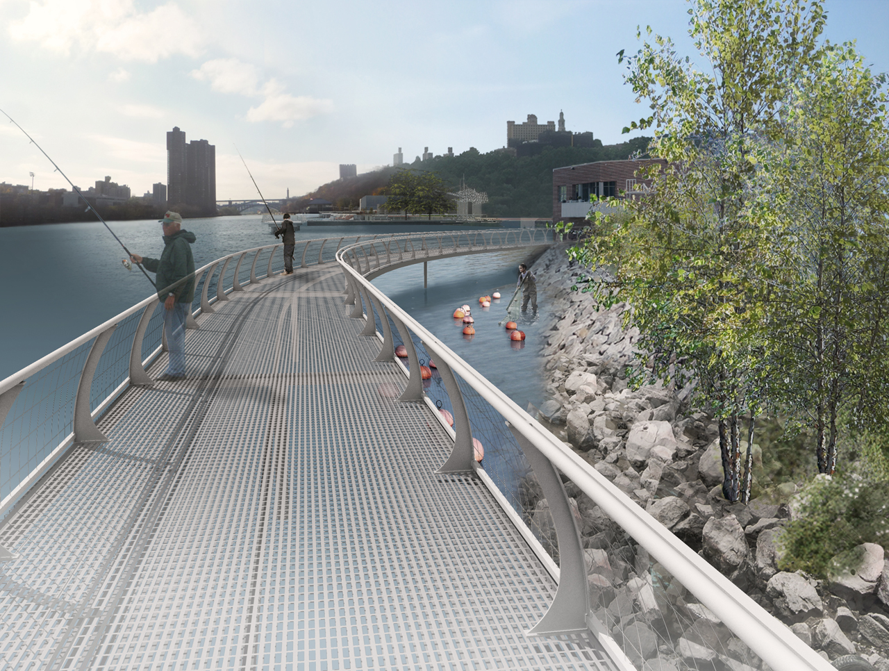 Sherman Creek Waterfront Master Plan Architizer