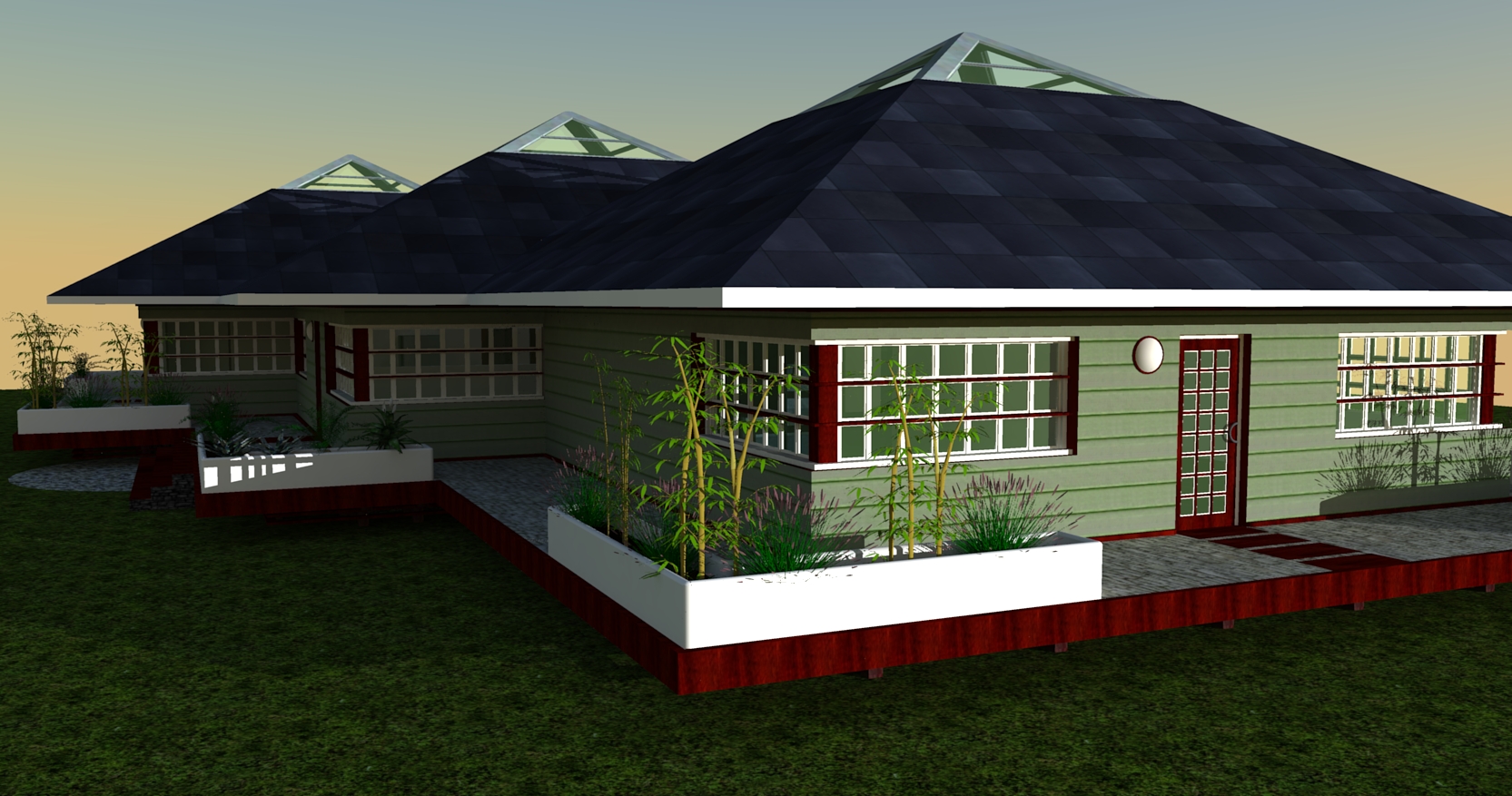 BUILDING A JAPANESE HOUSE IN AMERICA visual data 4