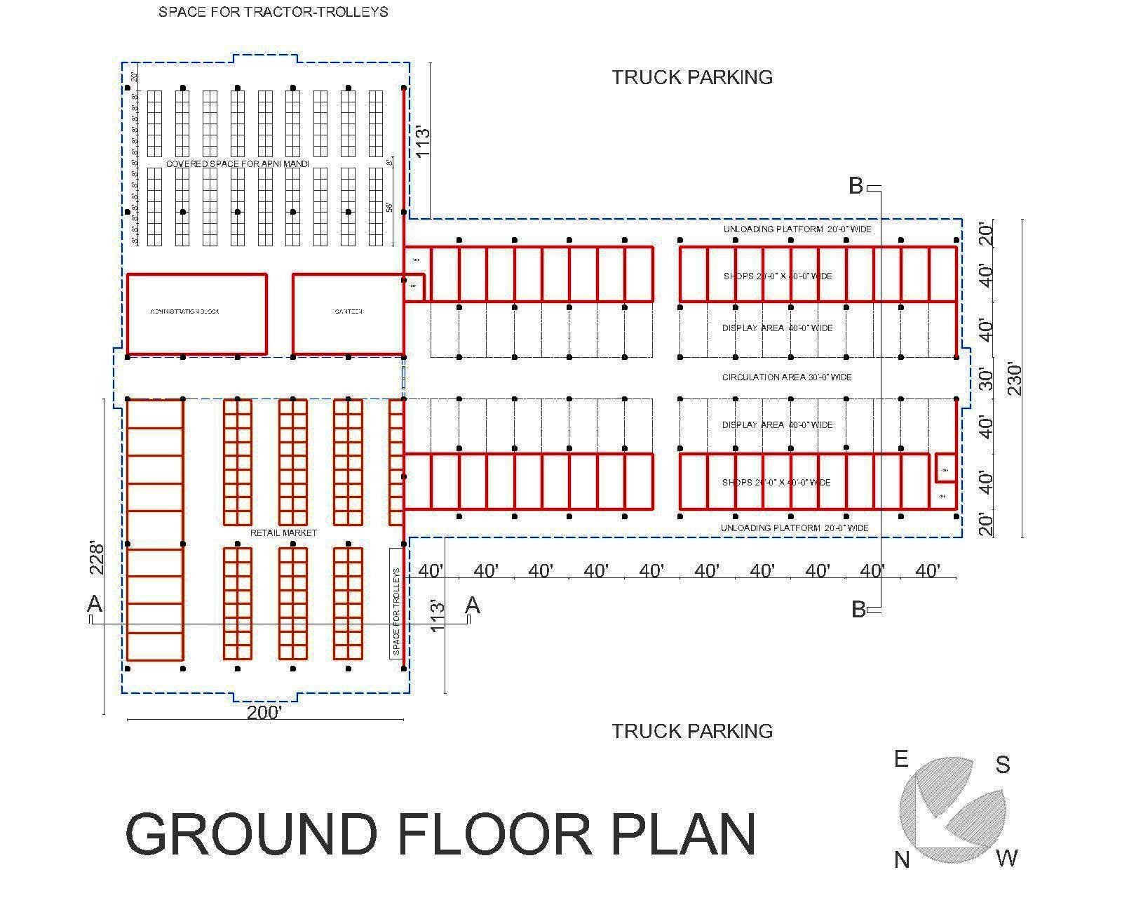 FRUIT AND VEGETABLE MARKET, MOHALI, PUNJAB Architizer