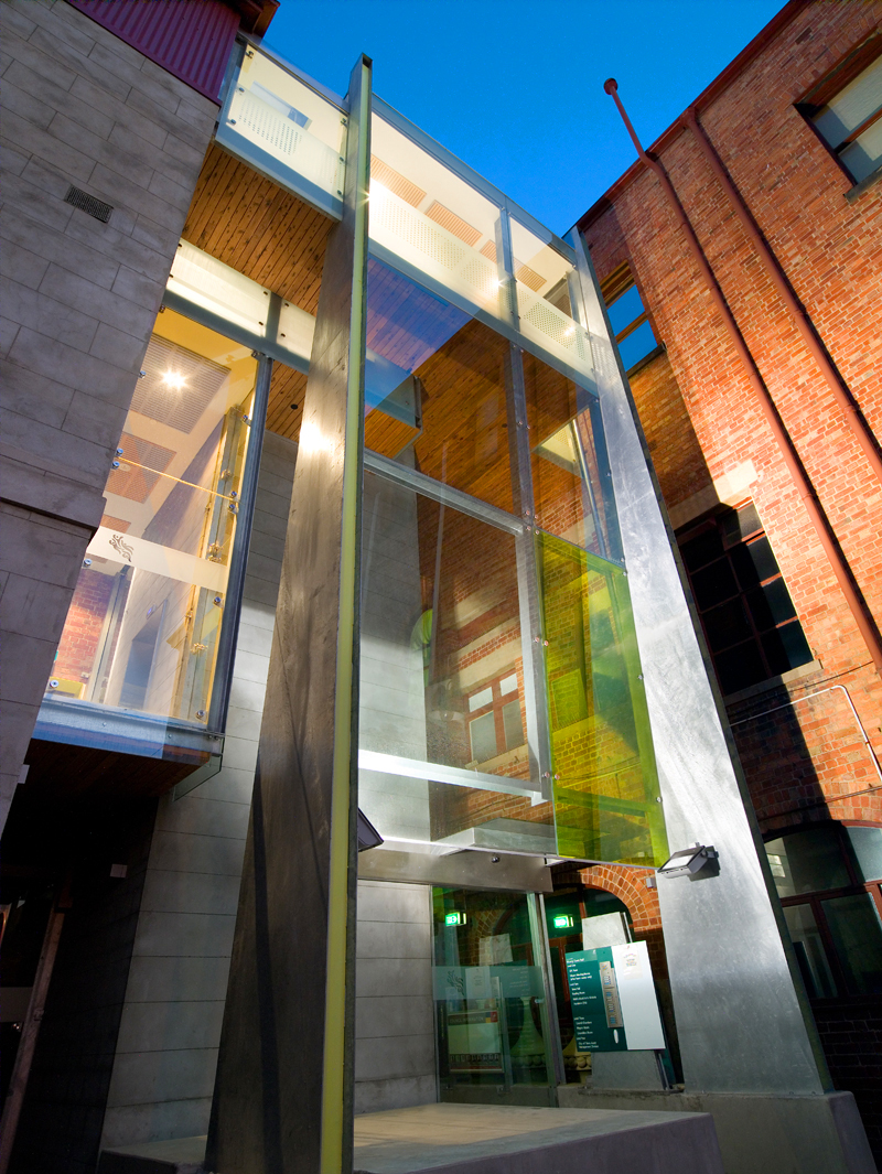 Fitzroy Town Hall Universal Access Portal by Architecture Matters P/L Architizer