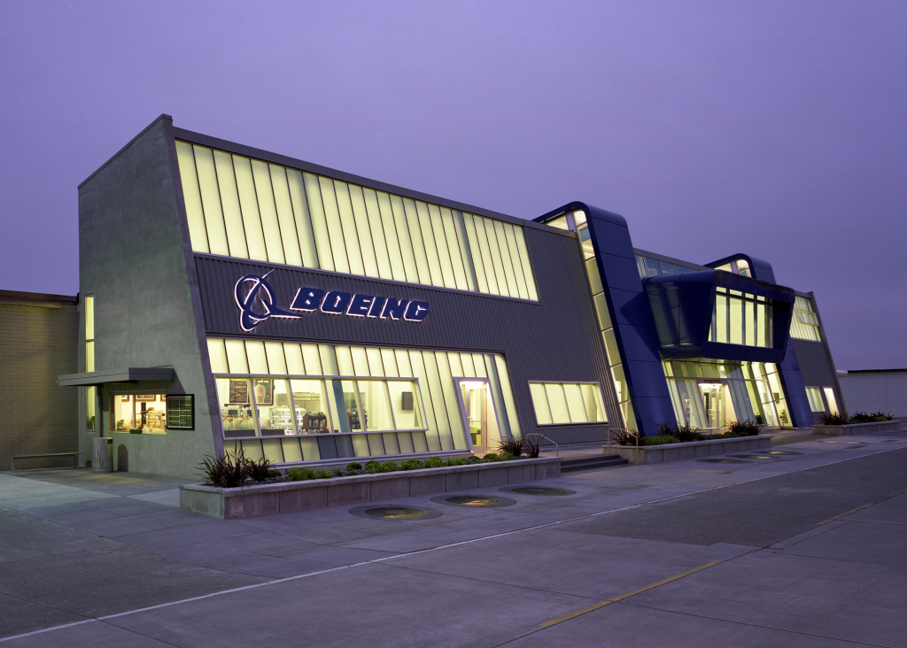 Boeing Everett Delivery Center Architizer