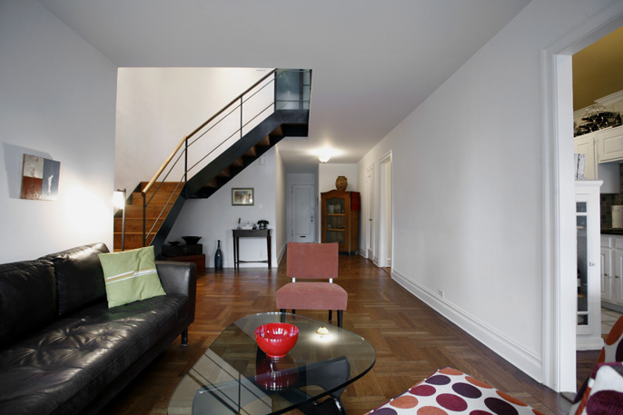 Inwood Duplex Apartment by Blythe Design Studio Architizer