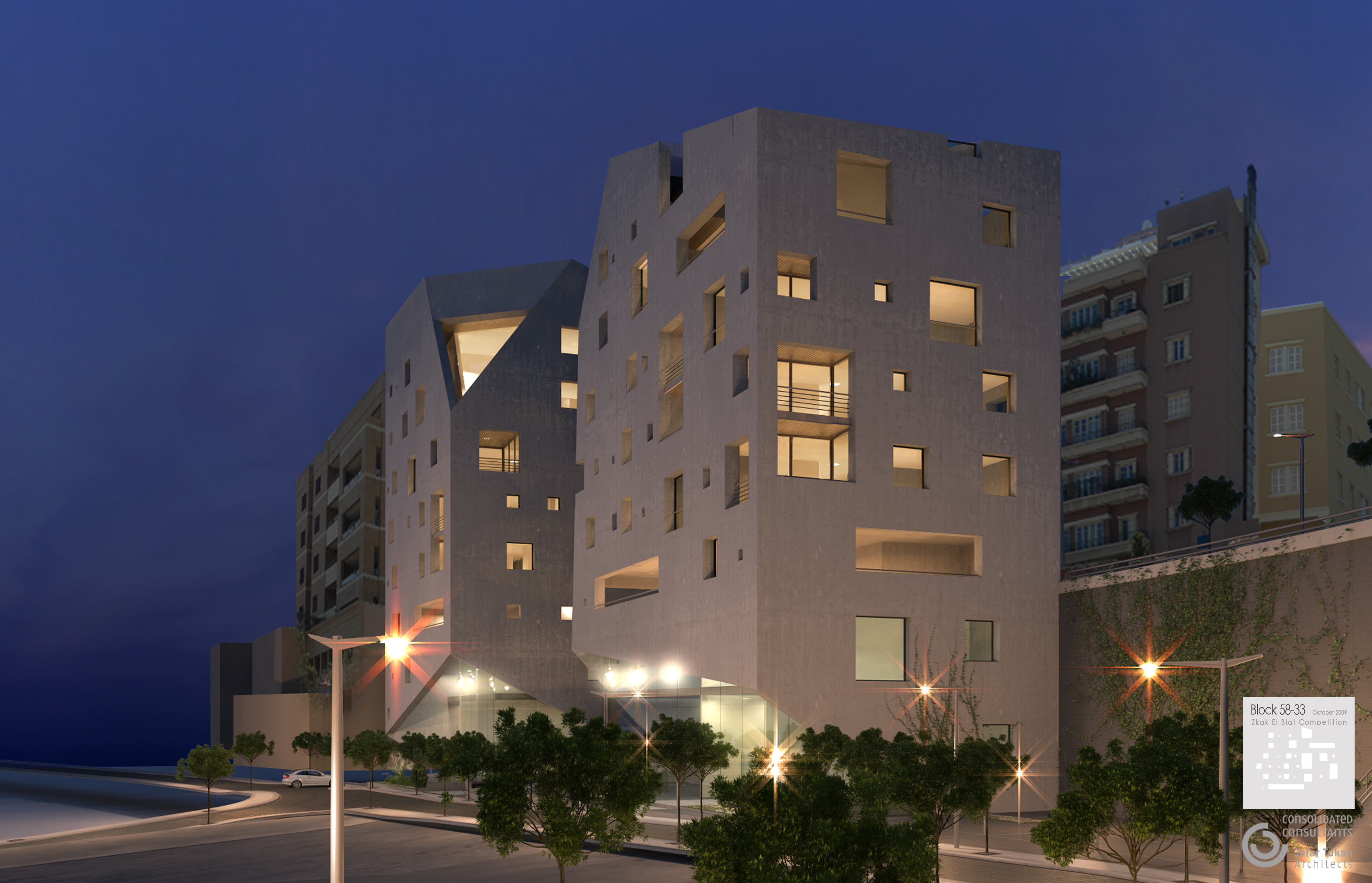 Block 5833 Solidere Beirut Central District Architizer