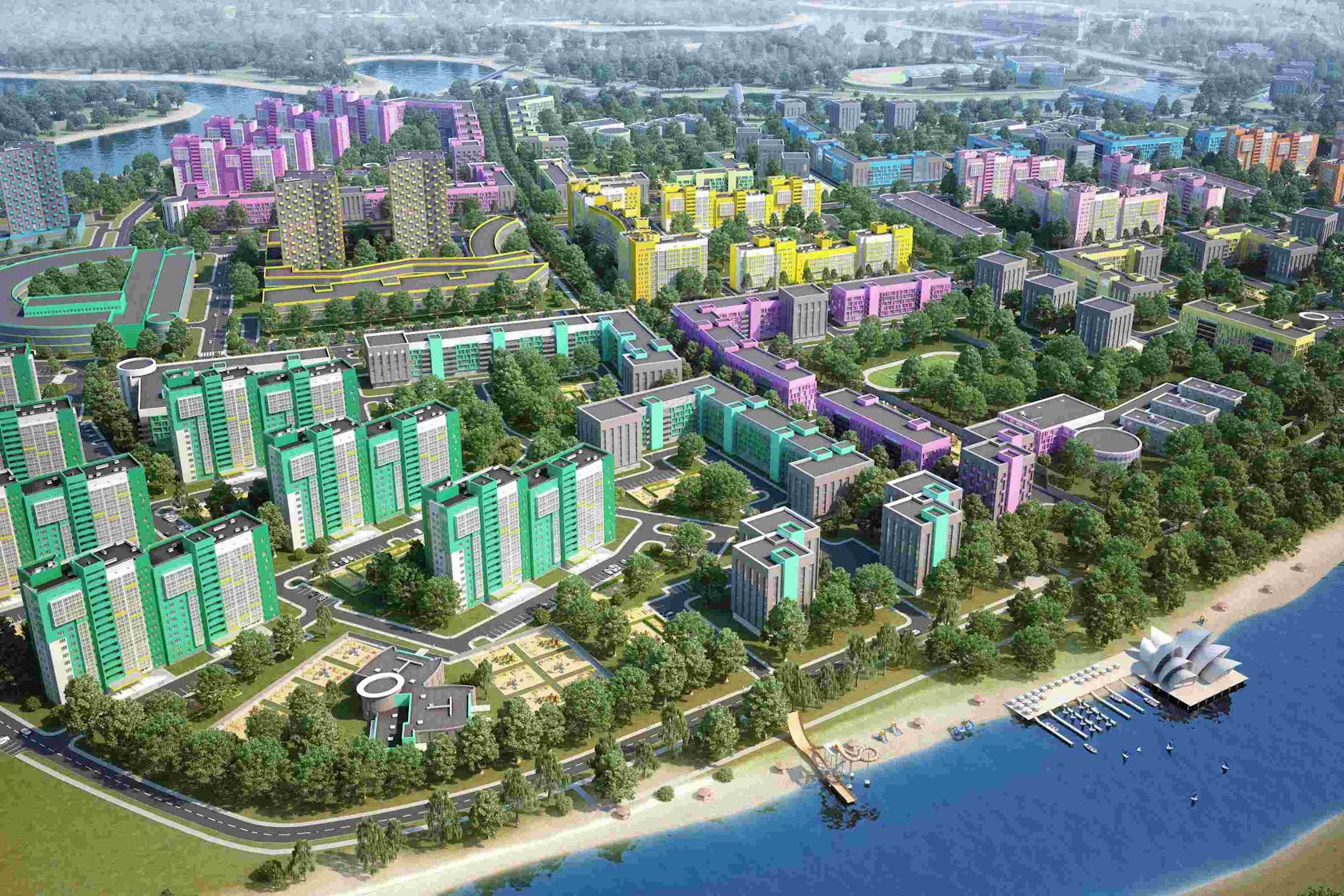 ЖК Экогород Яркий Республика Башкортостан от официального застройщика Третий тре