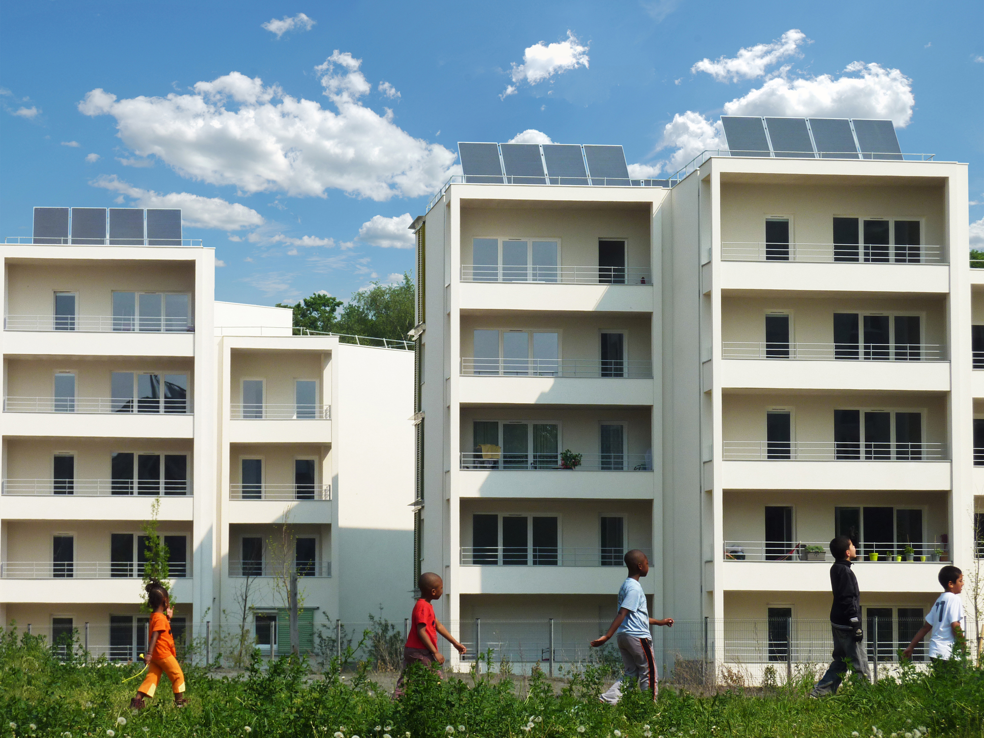 Picture of Three Sustainable Apartment Blocks - Architizer
