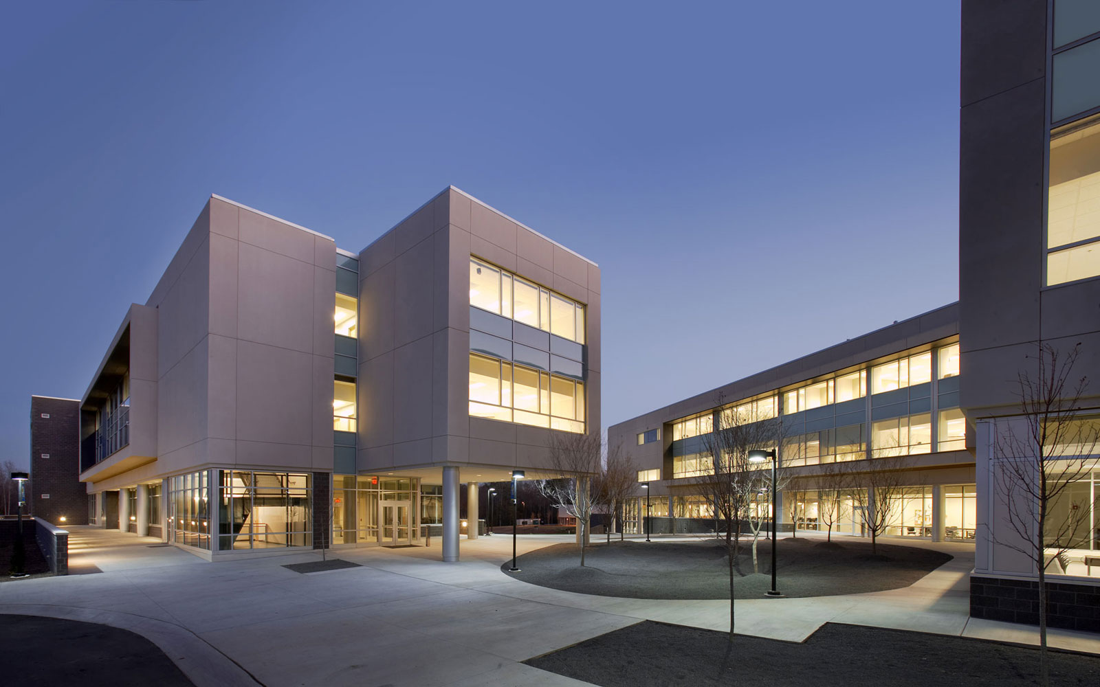 Wake Tech Northern Campus Buildings A And B - Architizer