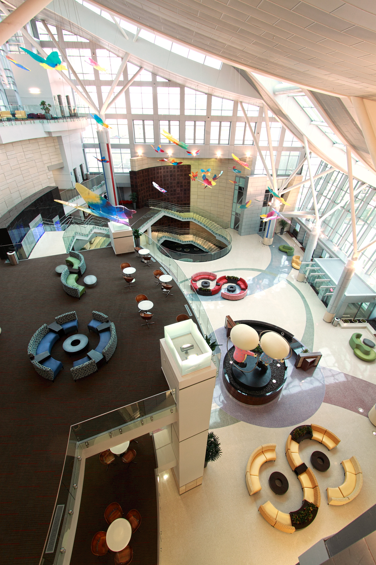 OU Children's Physicians Facility Atrium Architizer