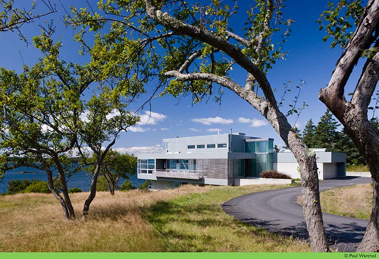 House on Penobscot Bay Architizer