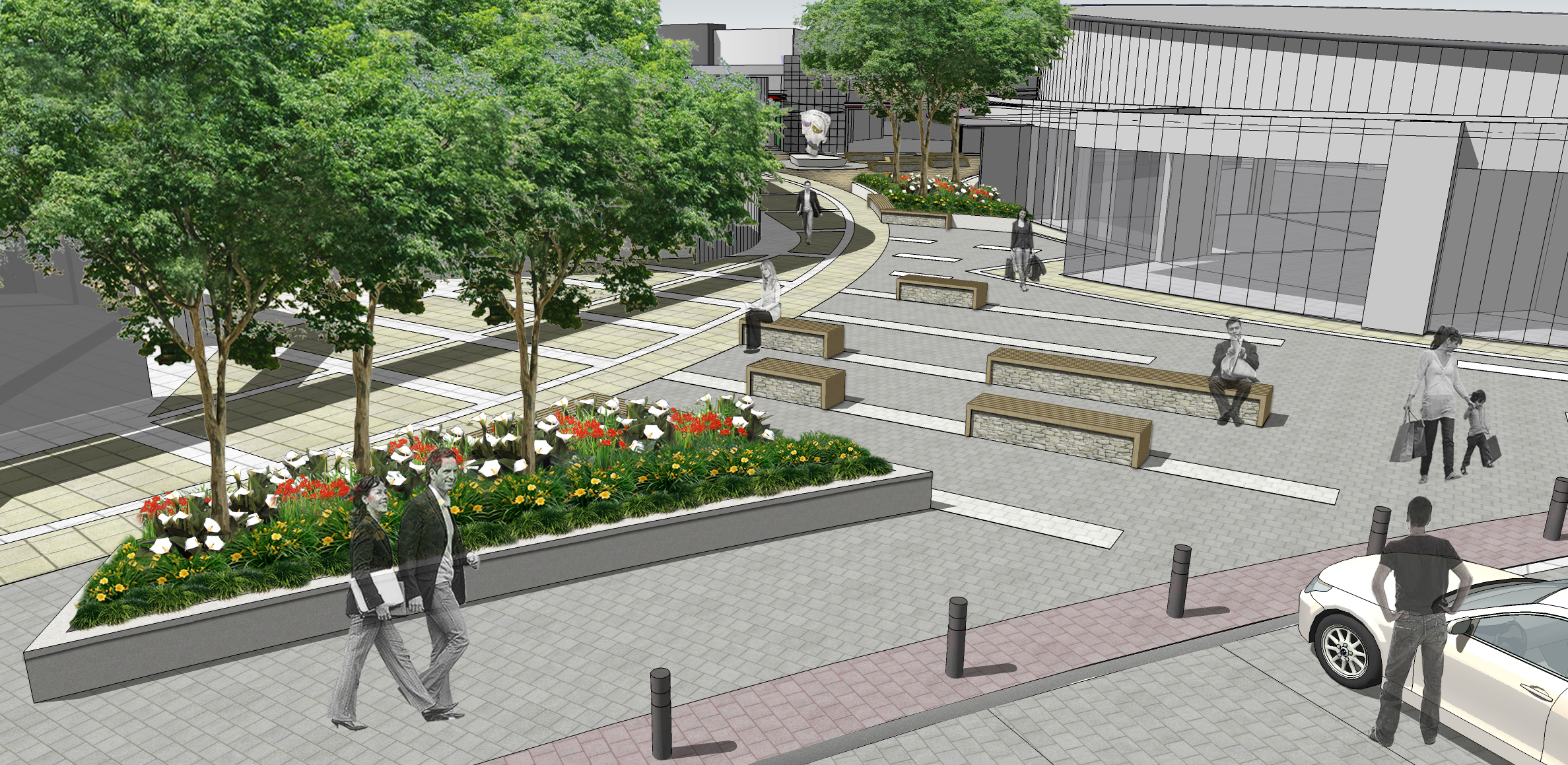 Lynnwood Bridge Development by Landscape Architects Uys & White Architizer