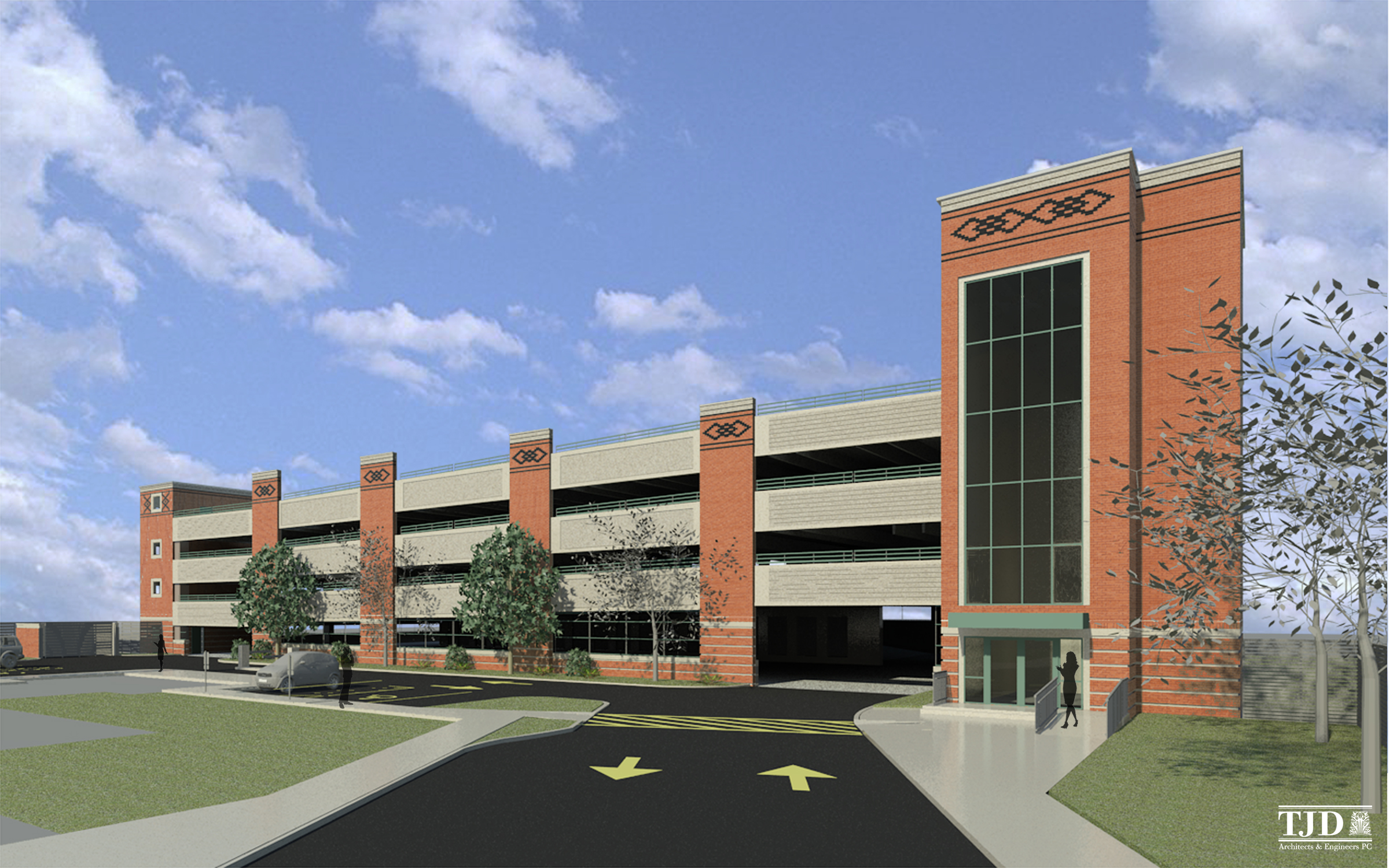 Vine Street Parking Garage & Site Design Architizer