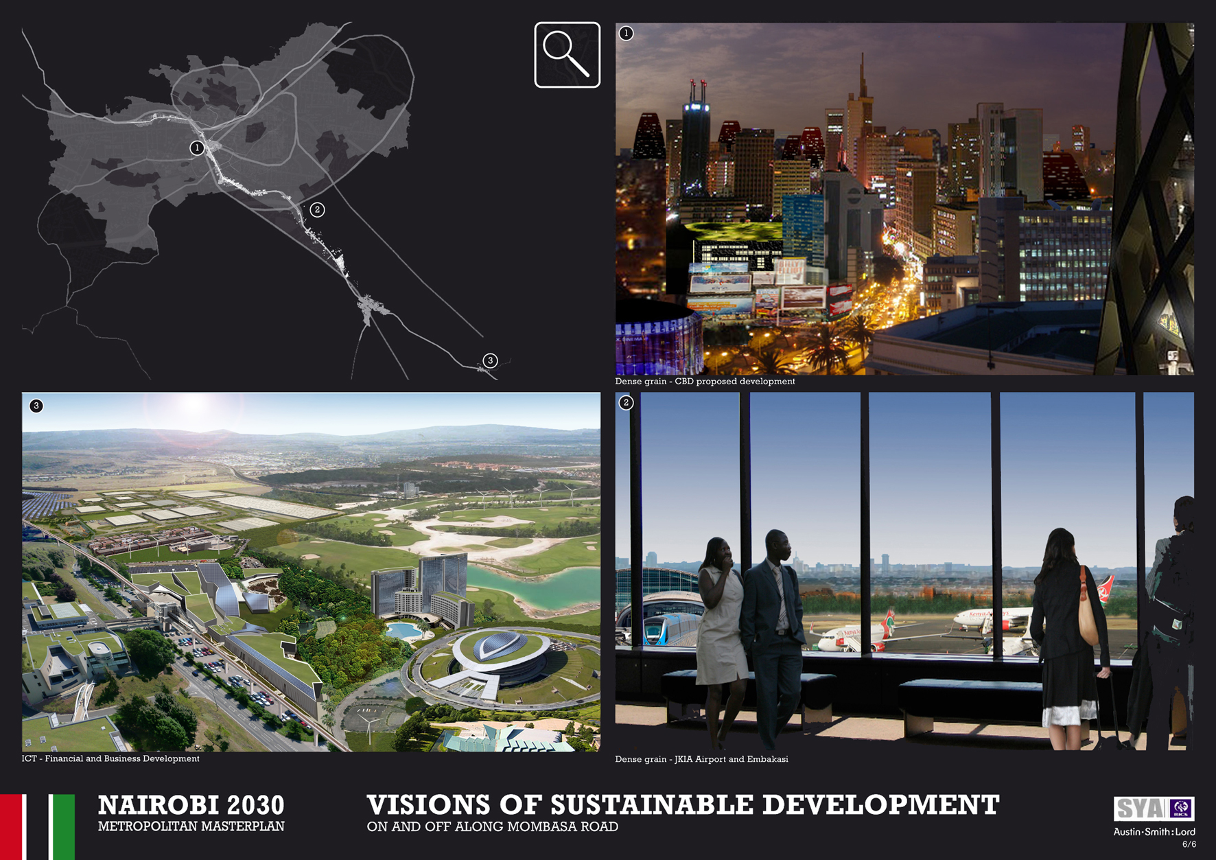 Nairobi 2030 Metropolitan Spatial Plan, Kenya by AustinSmith Lord LLP