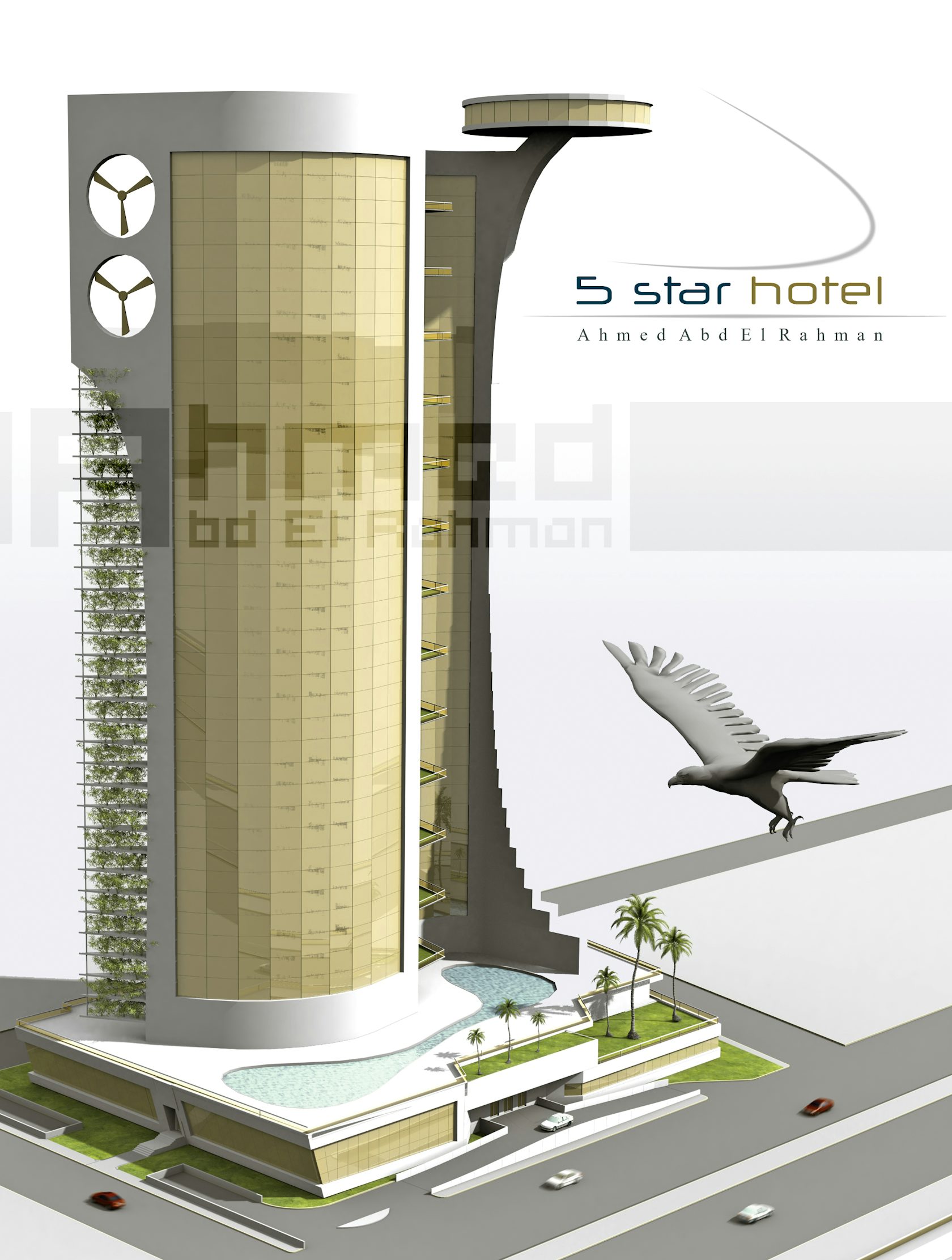 5 star hotel building