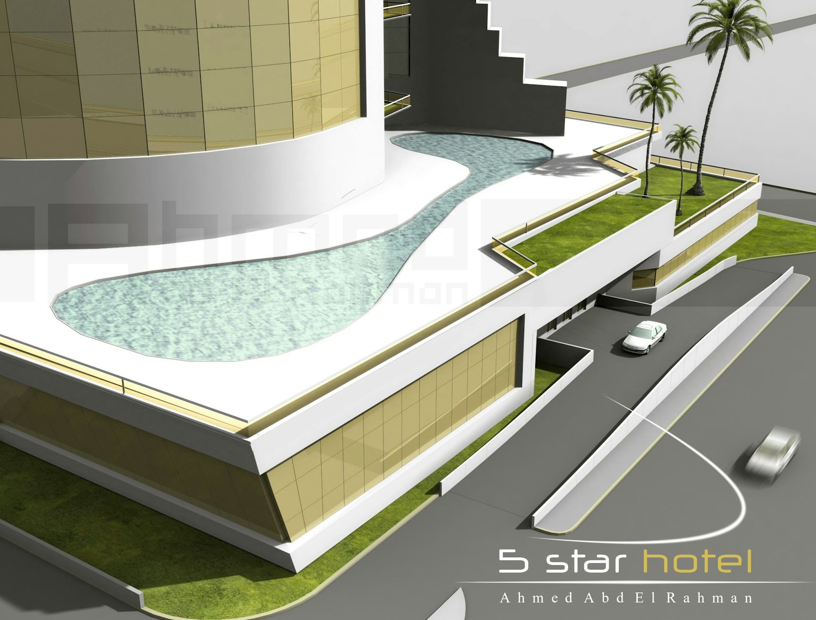5 star hotel building