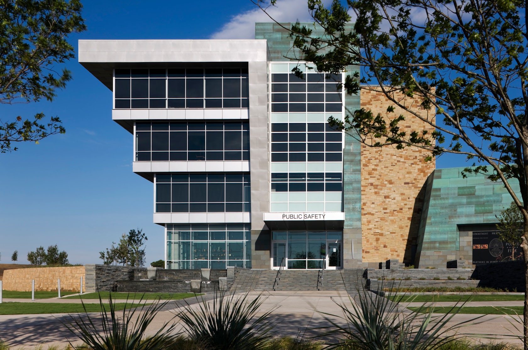 Grand Prairie Public Safety Building by Brinkley Sargent Architects