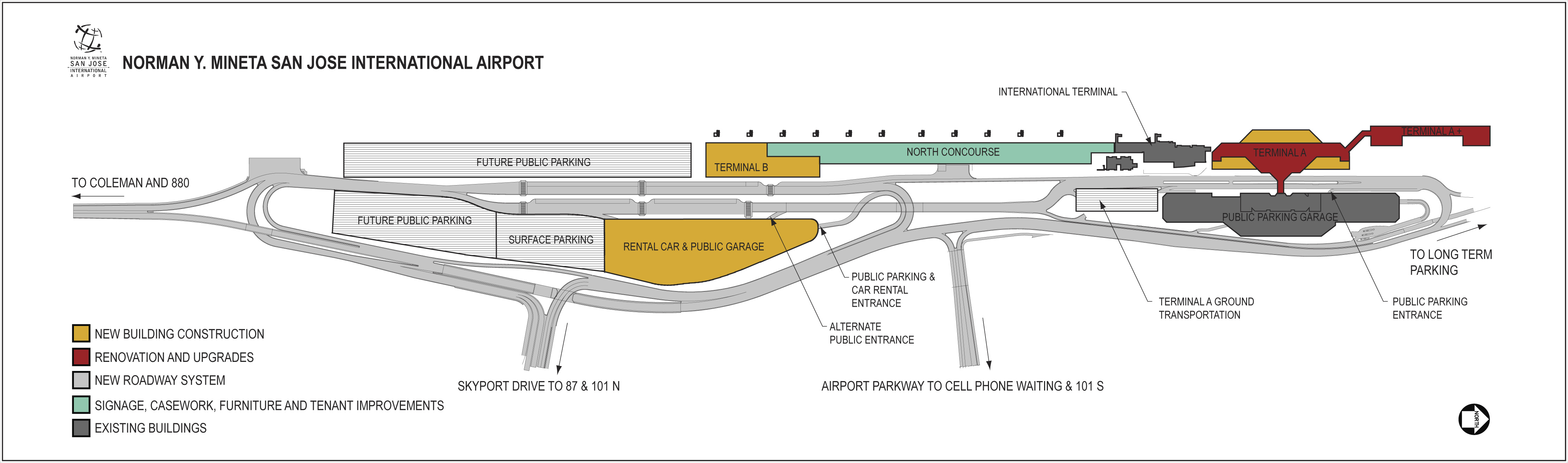 Norman Y. Mineta San Jose International Airport Terminal B - Architizer