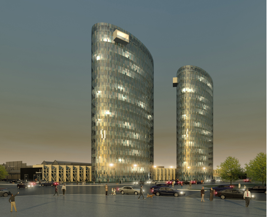 Gemini Office Towers Architizer