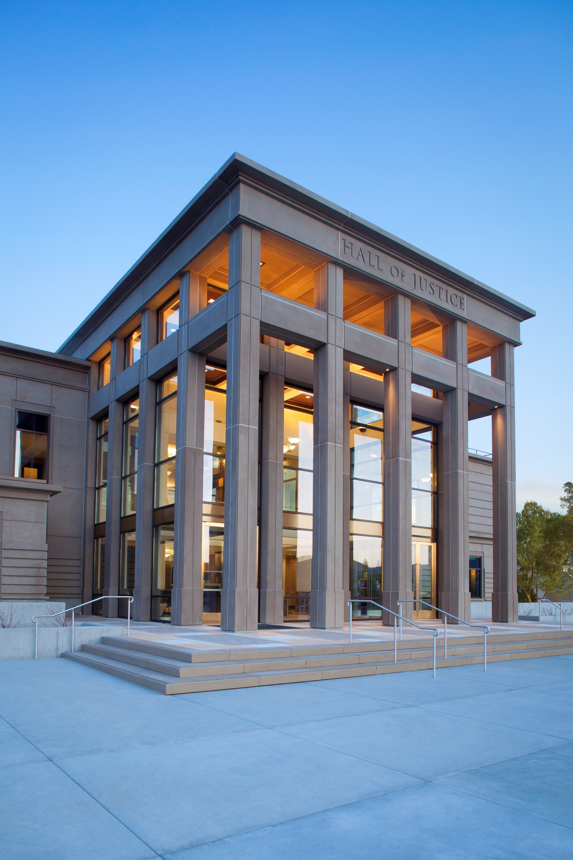 Lassen Superior Court Hall of Justice Architizer