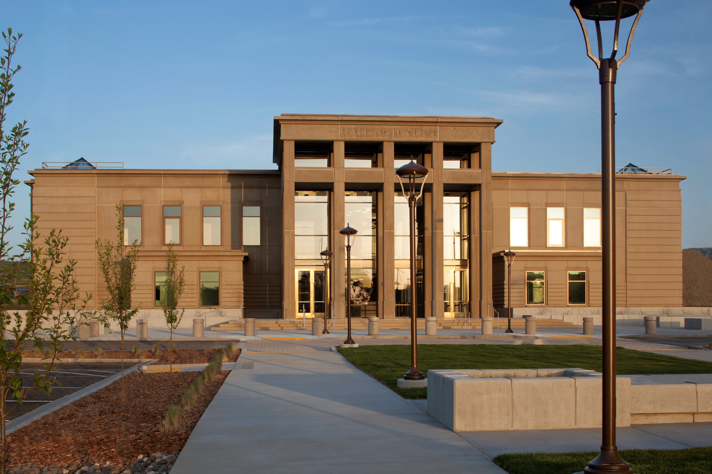 Lassen Superior Court Hall of Justice Architizer