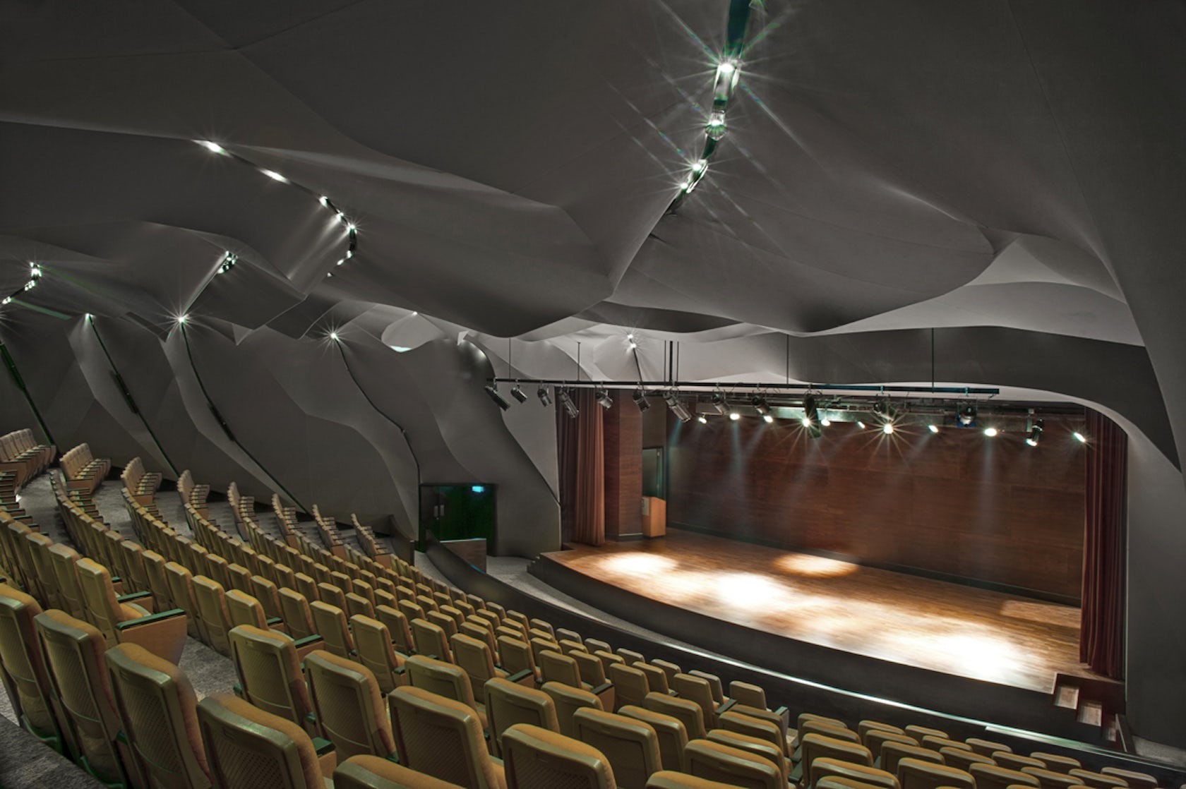 Masrah Al Qasba Theater by magma architecture - Architizer