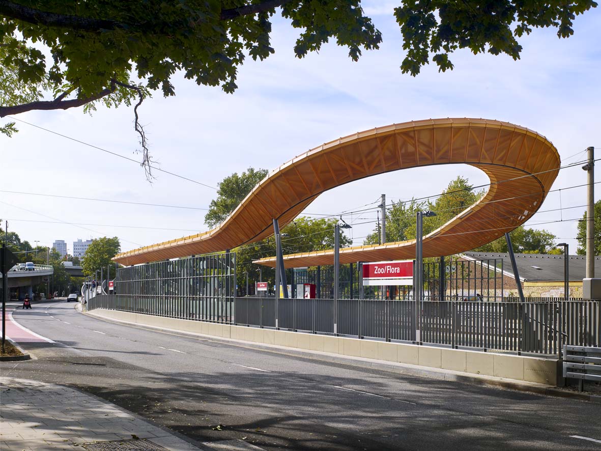 Zoo/Flora Train station by RÜBSAMEN+PARTNER ARCHITEKTEN BDA INGENIEURE