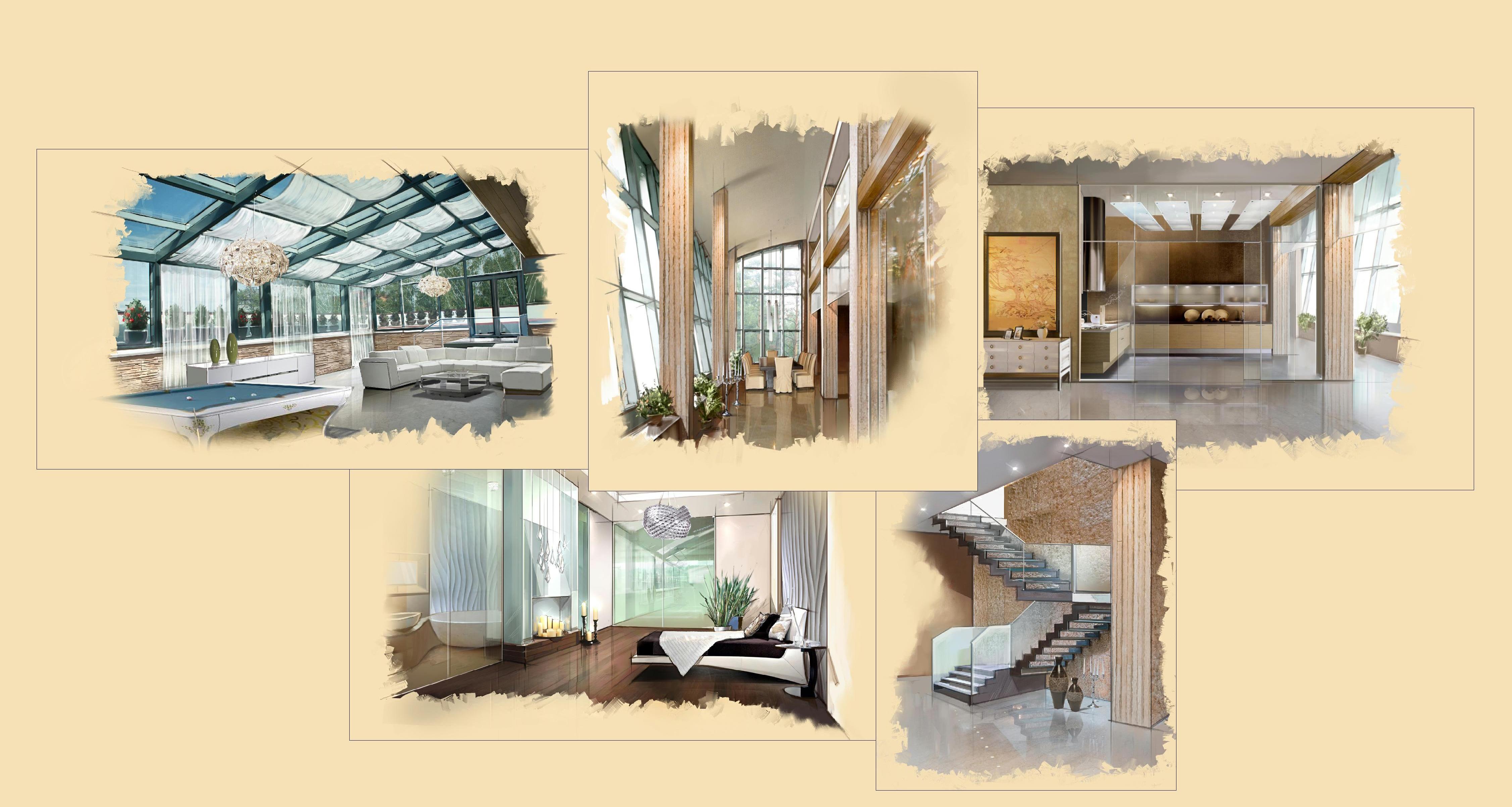 Interior of Duplex Penthouse - Architizer