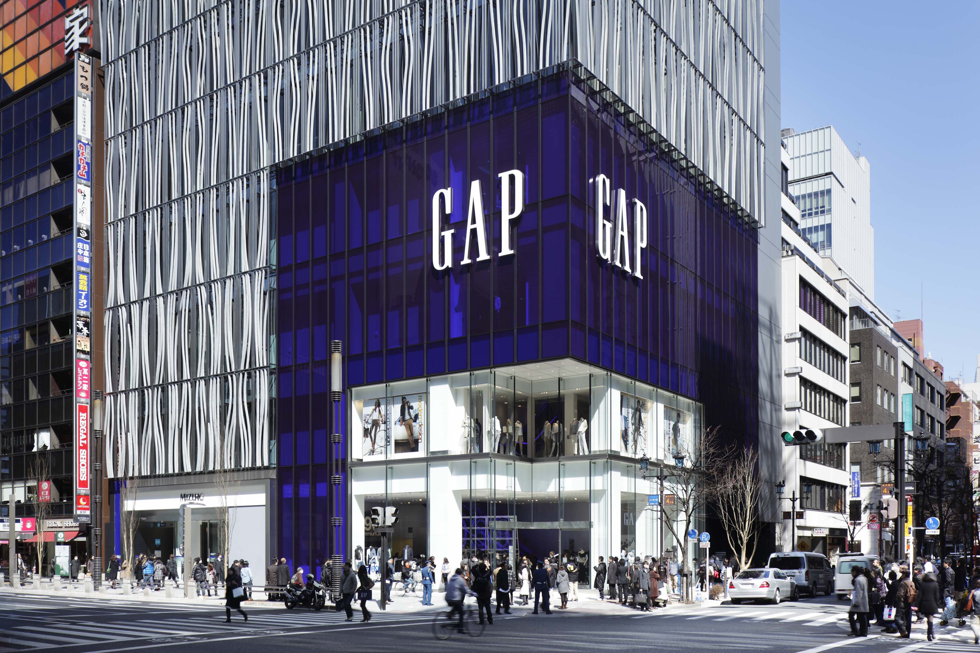 Gap online shop store japan