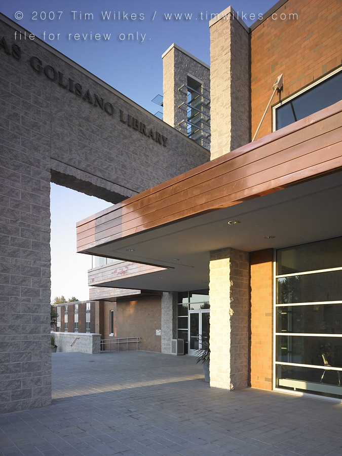 Roberts Wesleyan College B. Thomas Golisano Library by SWBR Architizer