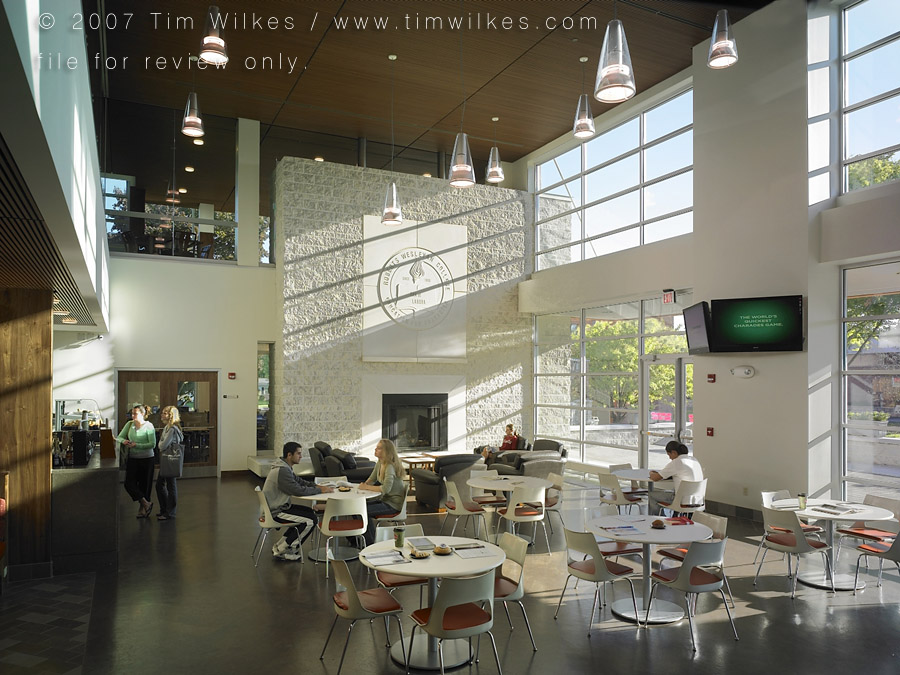 Roberts Wesleyan College B. Thomas Golisano Library By SWBR - Architizer