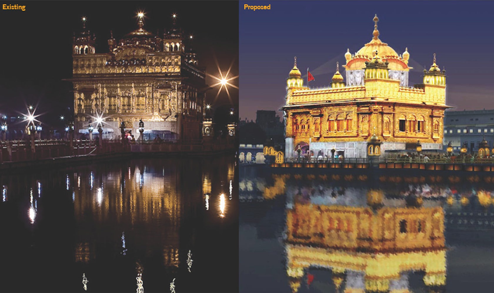 Golden Temple by AWA Lighting Designers - Architizer