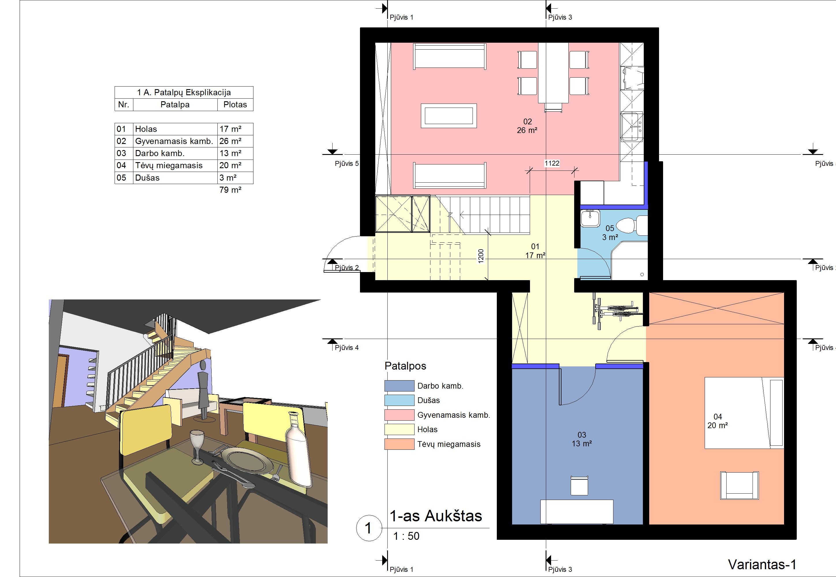 Snapshot of Apartment Complex Redesign Project