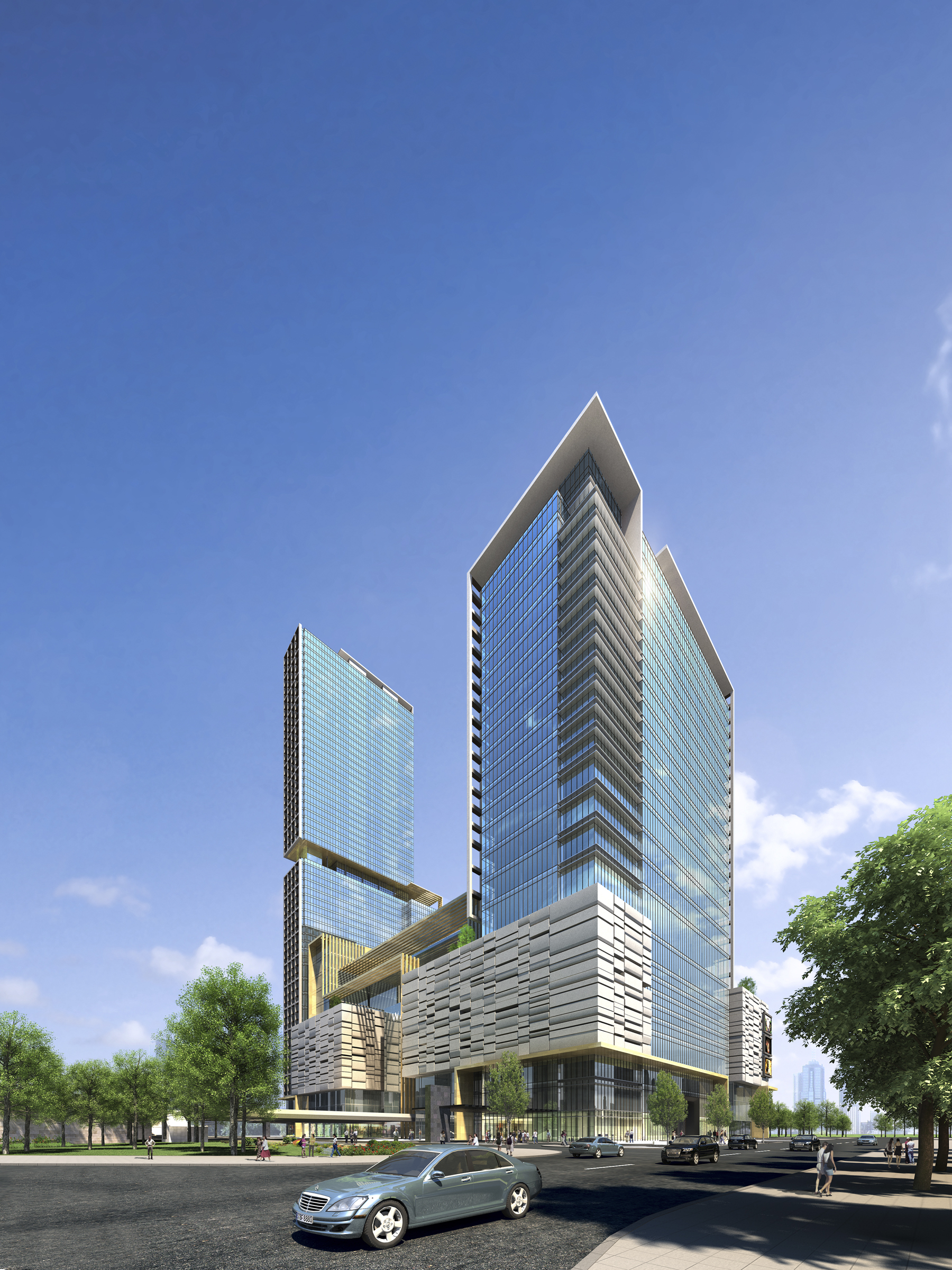 Noida City Center II - Architizer