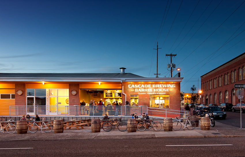 Cascade Brewing's Barrel House Architizer