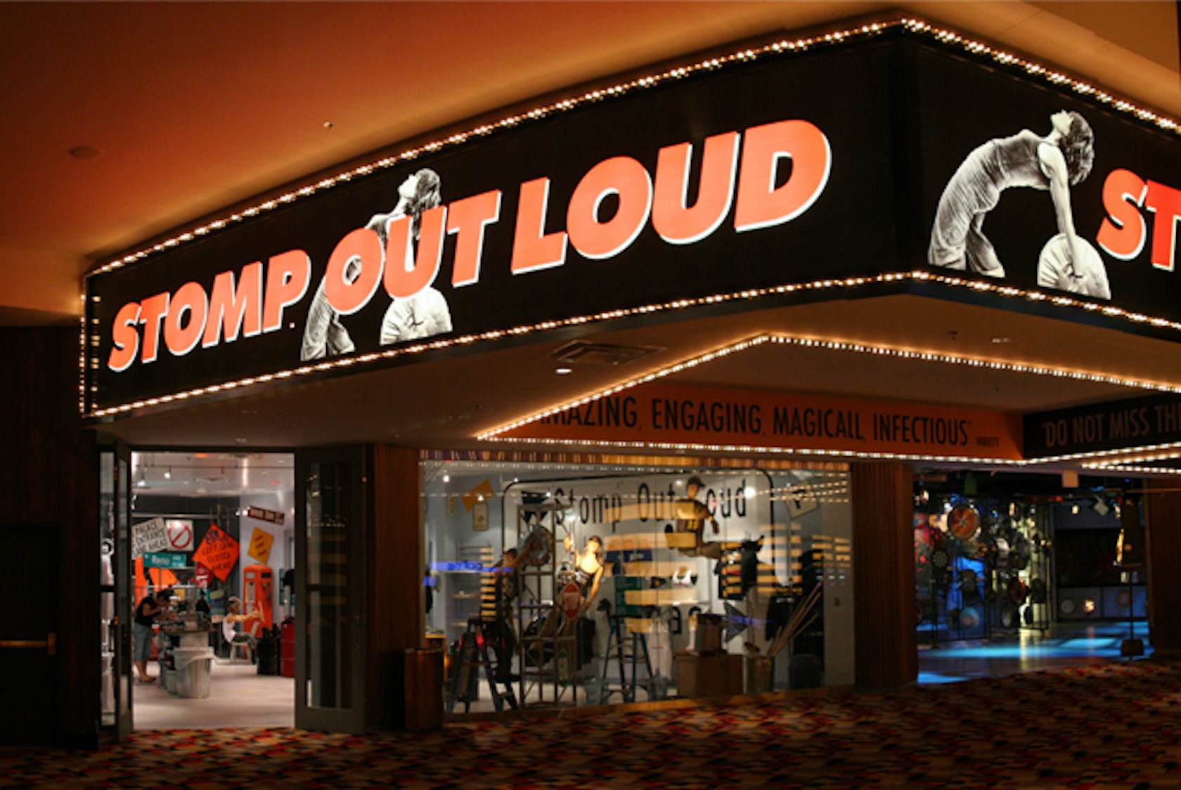 Stomp Out Loud, Planet Hollywood Las Vegas - Architizer